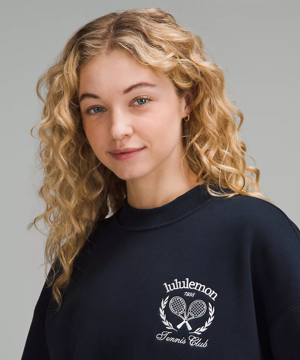 LULULEMON Heavyweight Fleece Pullover Tennis Club