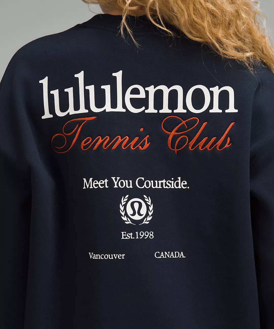 LULULEMON Heavyweight Fleece Pullover Tennis Club