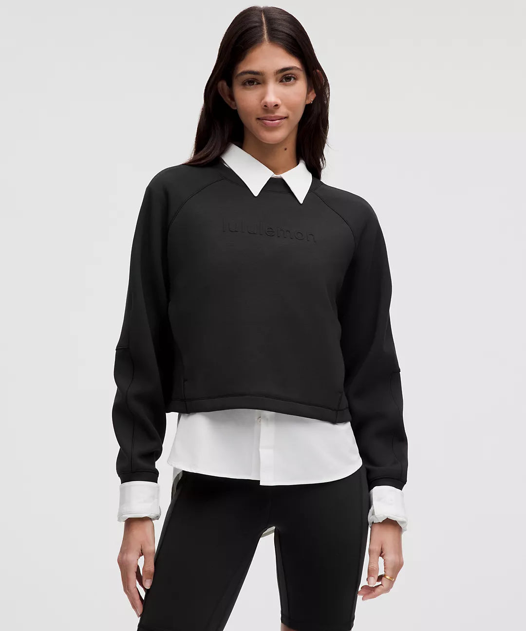 LULULEMON Smooth Spacer Cropped Pullover Graphic