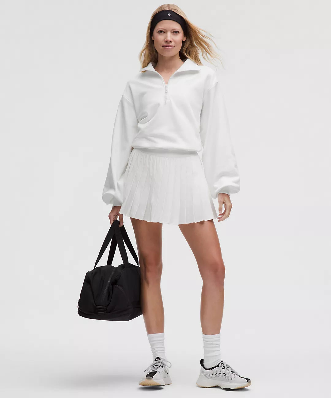 LULULEMON Cotton Terry Tennis Half Zip