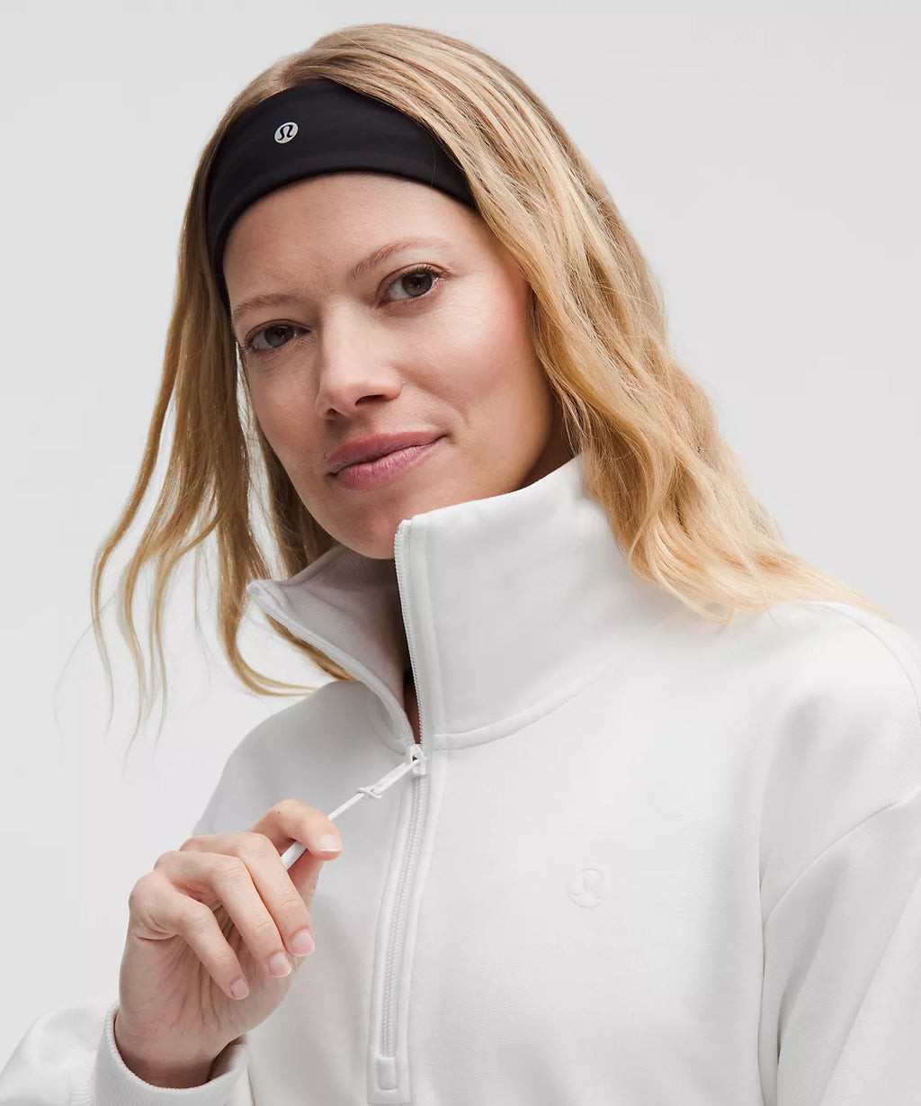 LULULEMON Cotton Terry Tennis Half Zip