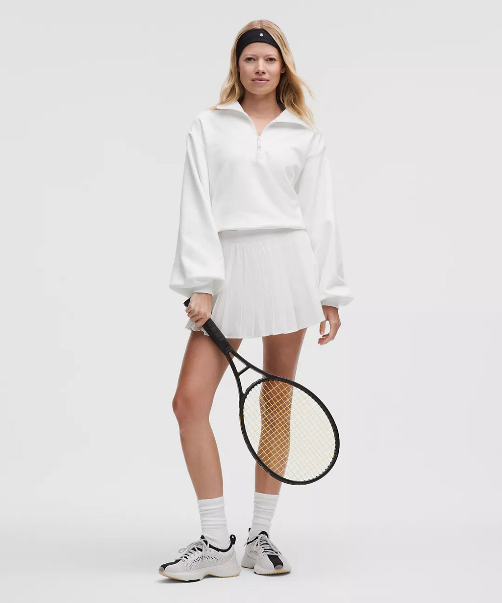 LULULEMON Cotton Terry Tennis Half Zip