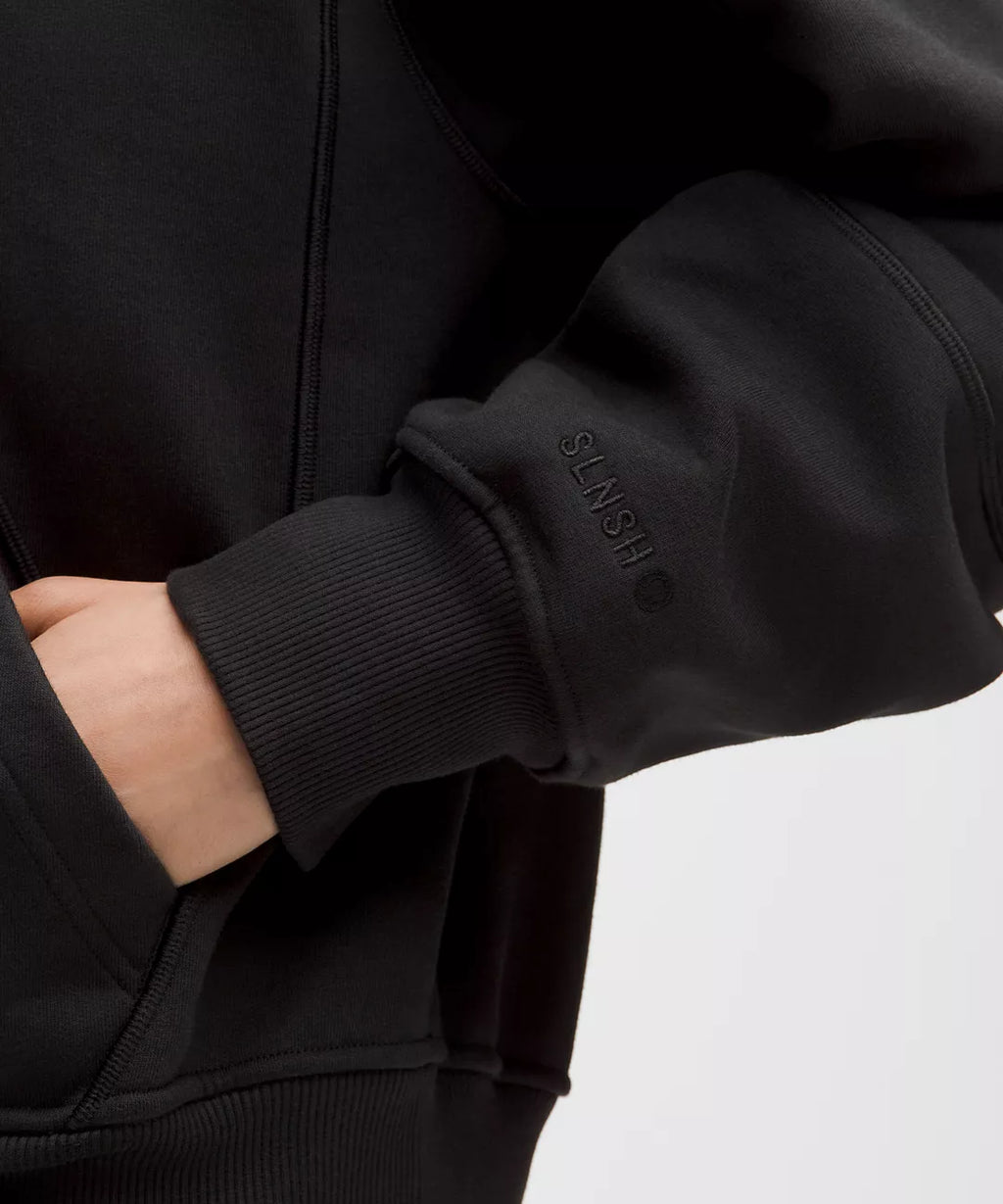 LULULEMON Cotton Fleece Relaxed-Fit Half Zip SLNSH Collection