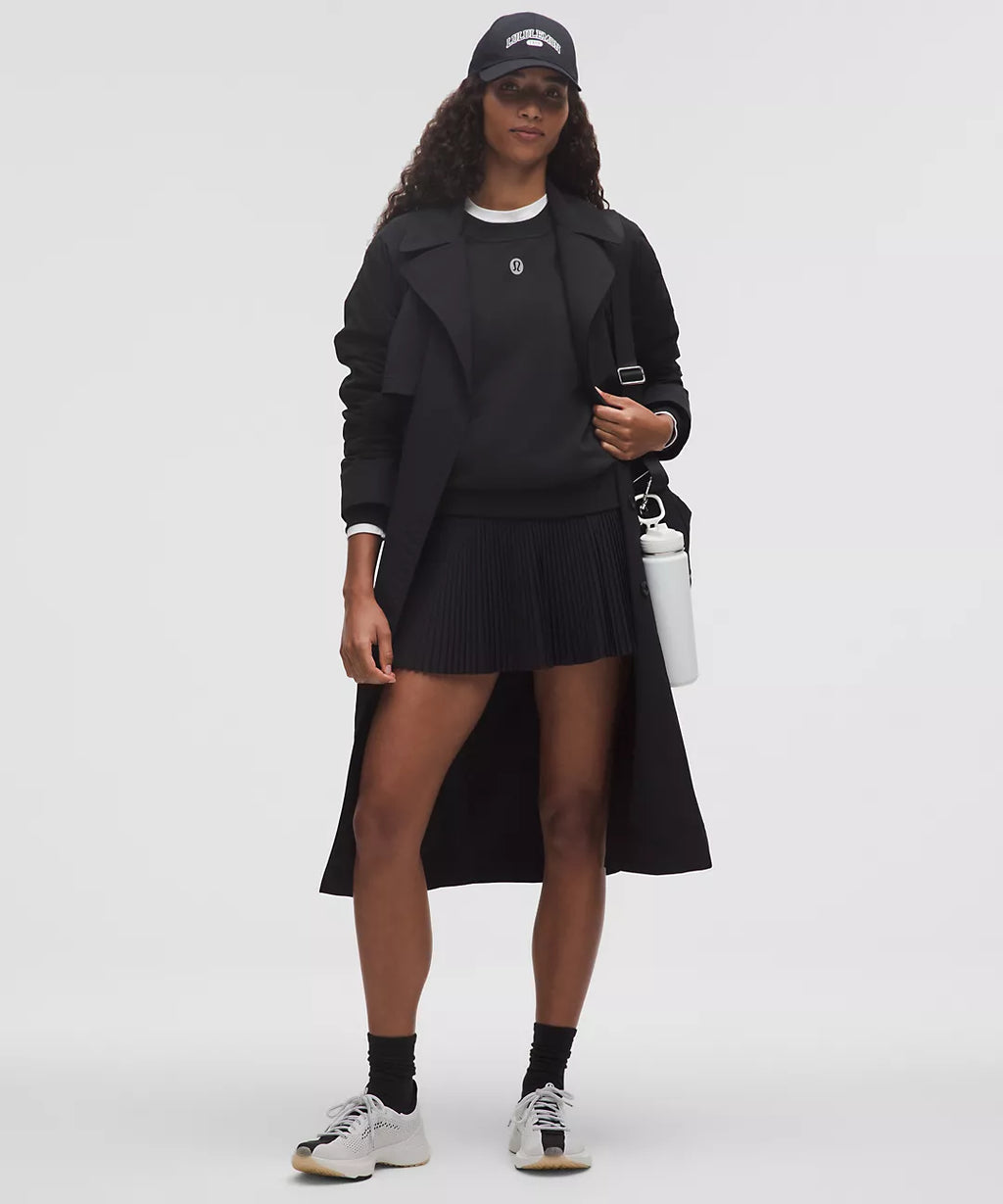 LULULEMON Perfectly Oversized Fleece Crew Logo