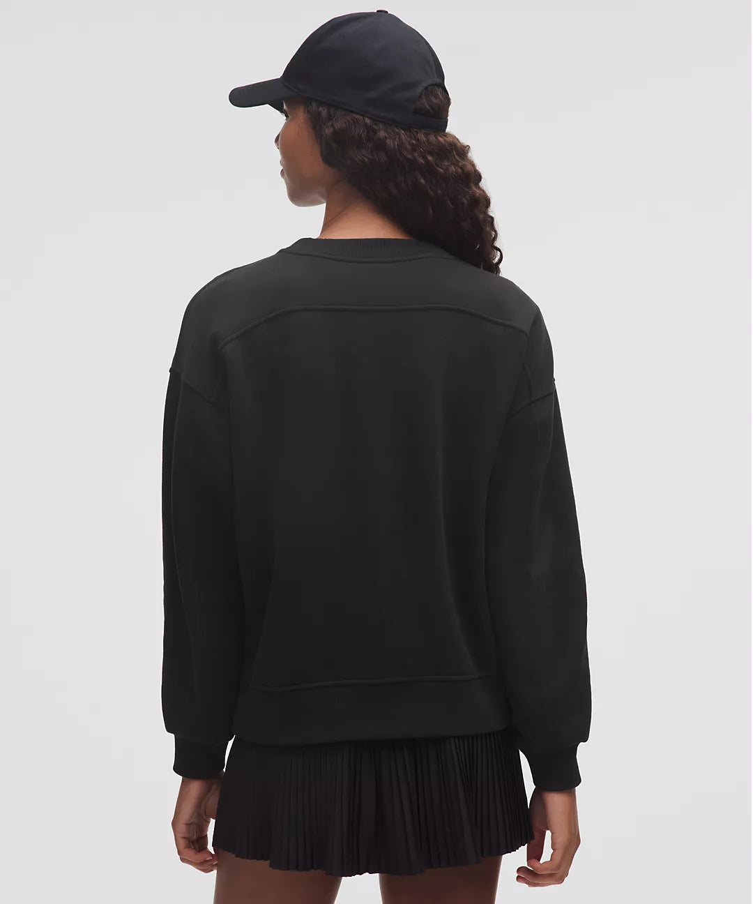 LULULEMON Perfectly Oversized Fleece Crew Logo