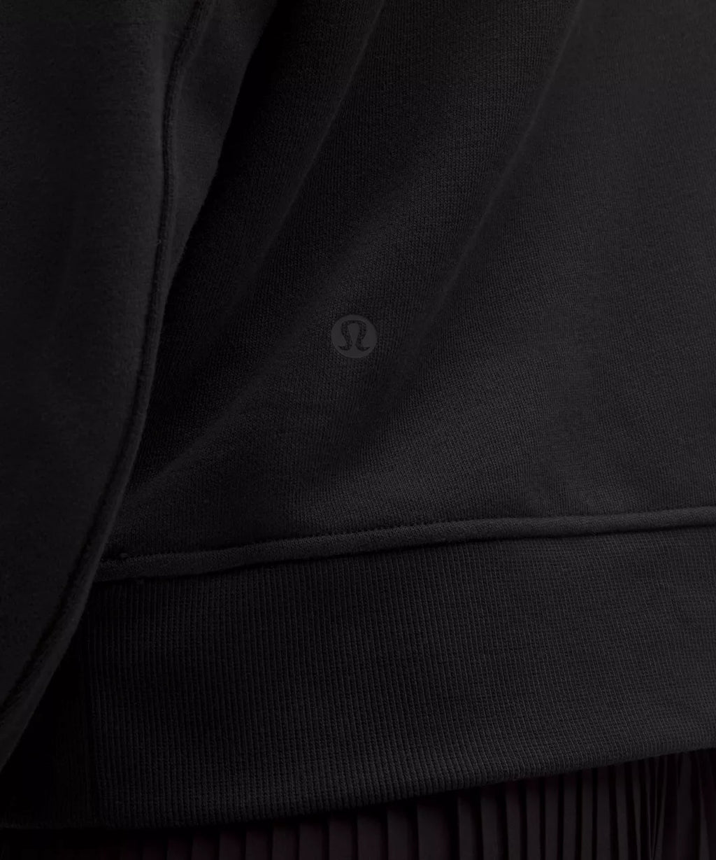 LULULEMON Perfectly Oversized Fleece Crew Logo