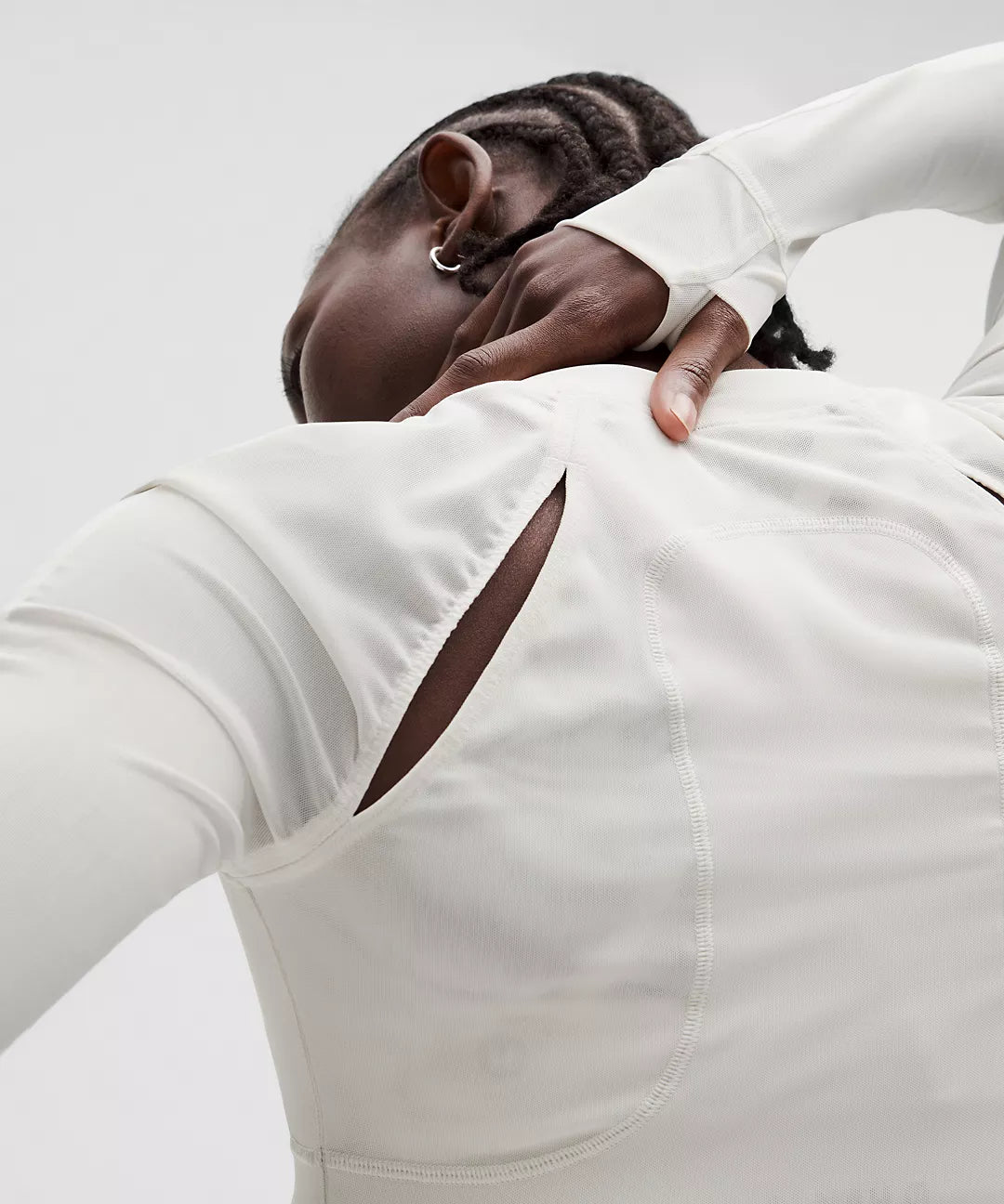 LULULEMON Mesh Cropped Long-Sleeve Shirt SLNSH Collection