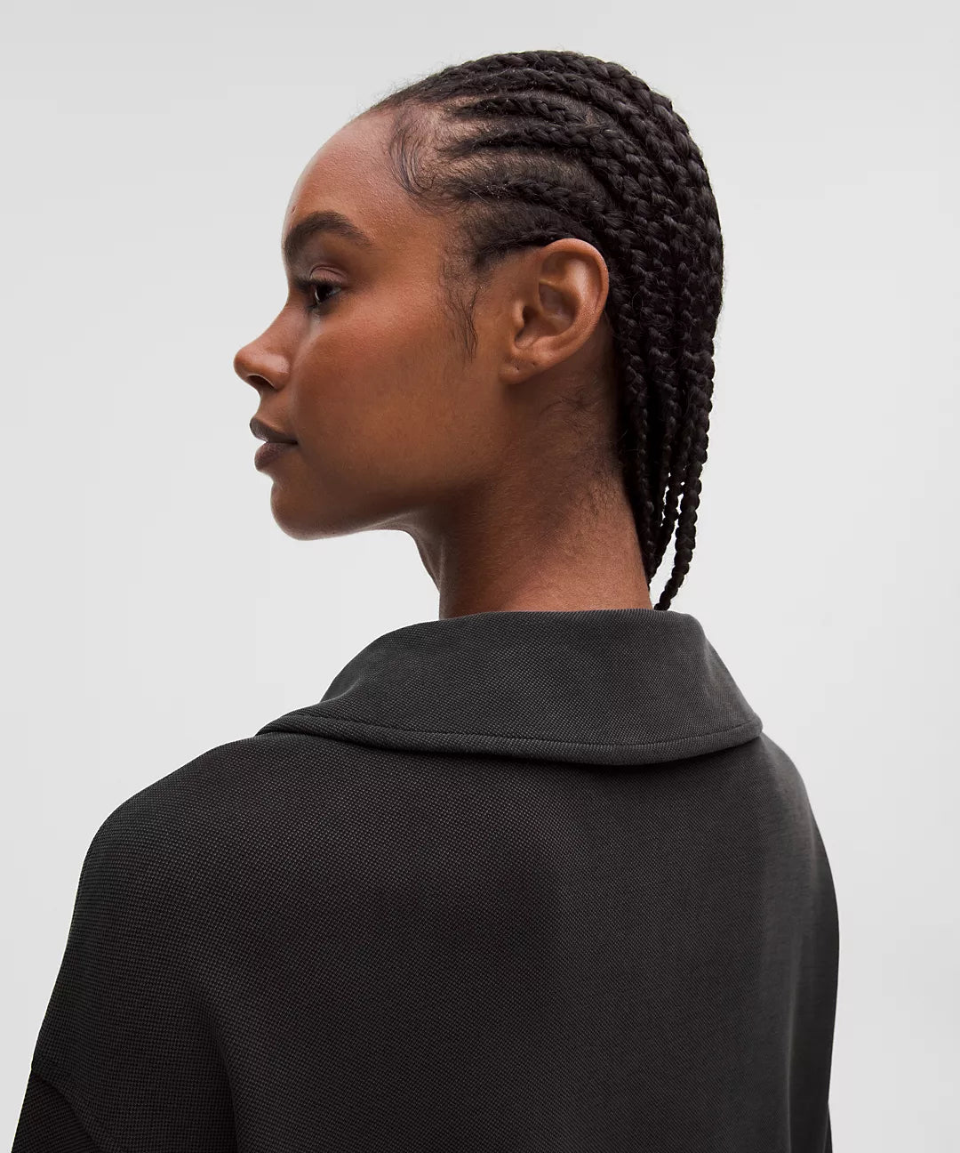 LULULEMON Softstreme Pique Oversized Long-Sleeve Polo Shirt