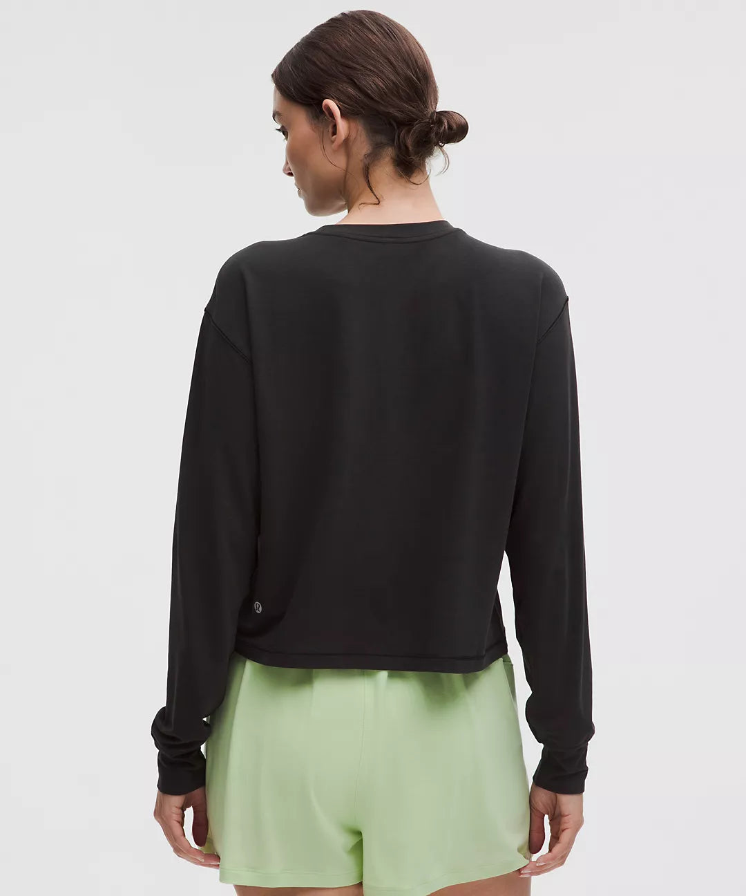 LULULEMON Jersey Training Long-Sleeve Shirt Wordmark