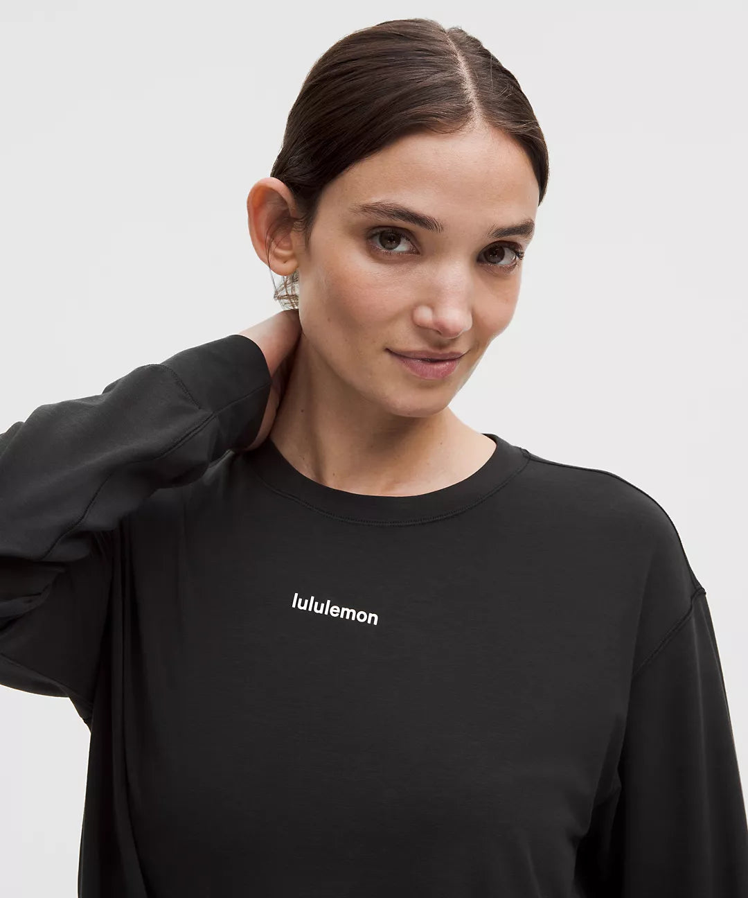 LULULEMON Jersey Training Long-Sleeve Shirt Wordmark