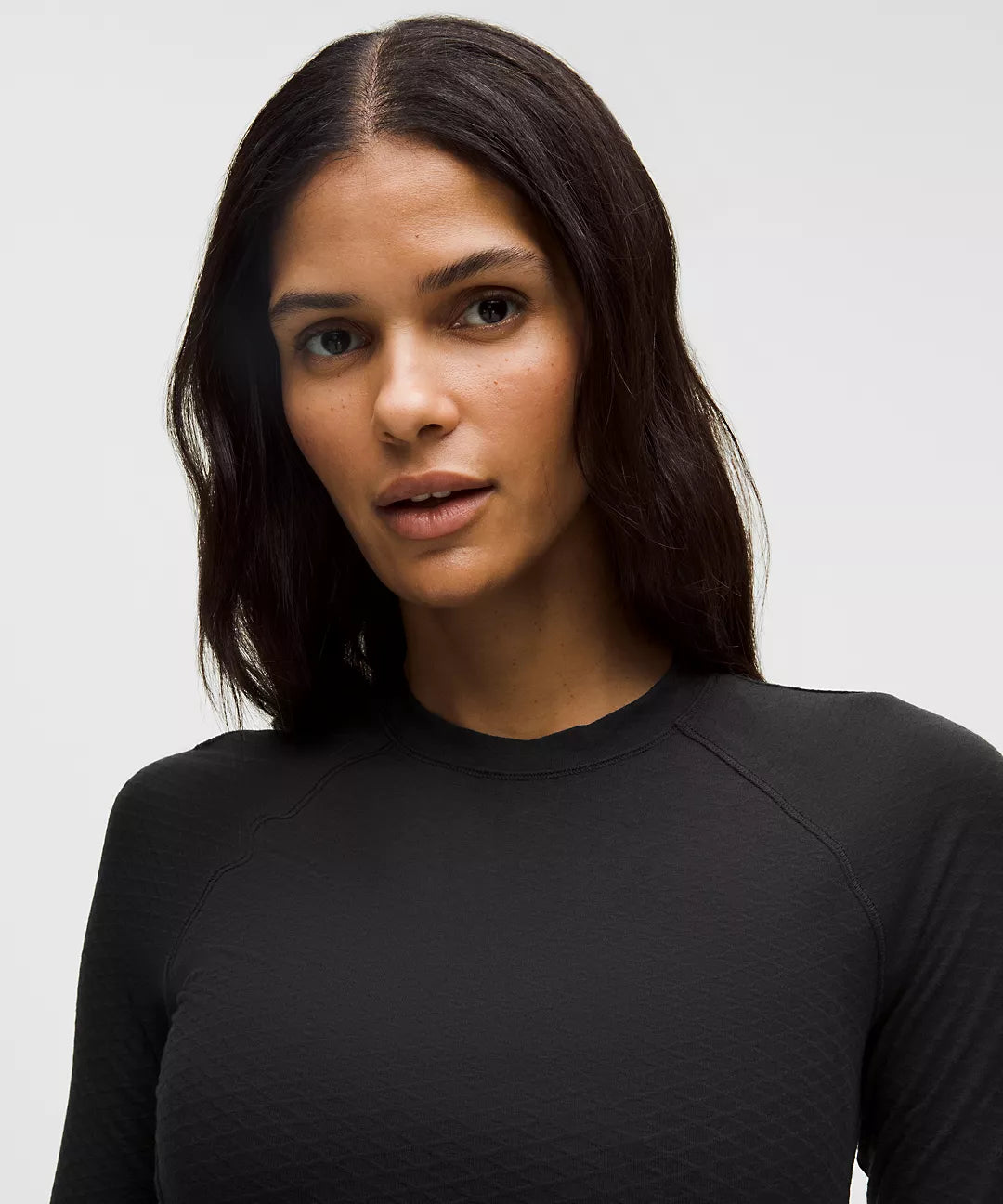 LULULEMON Diamond-Texture Wool-Blend Crewneck Base Layer