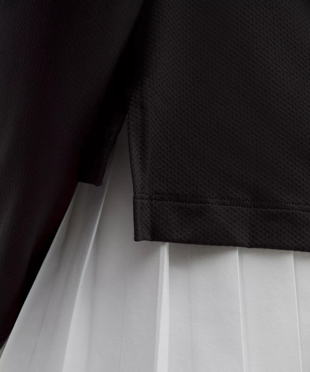 LULULEMON Quick-Dry Long-Sleeve Polo Shirt Straight Hem