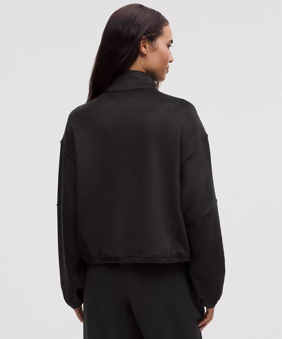 LULULEMON Plush Velour Oversized Half Zip