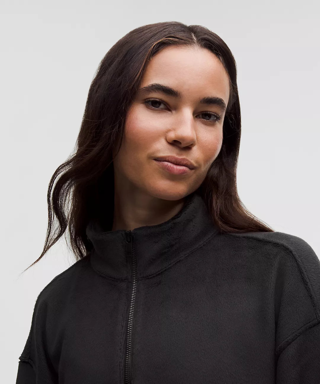 LULULEMON Plush Velour Oversized Half Zip