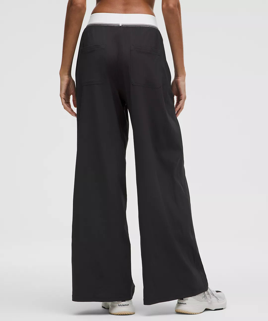 LULULEMON Swift High-Rise Wide-Leg Pant Logo Waistband