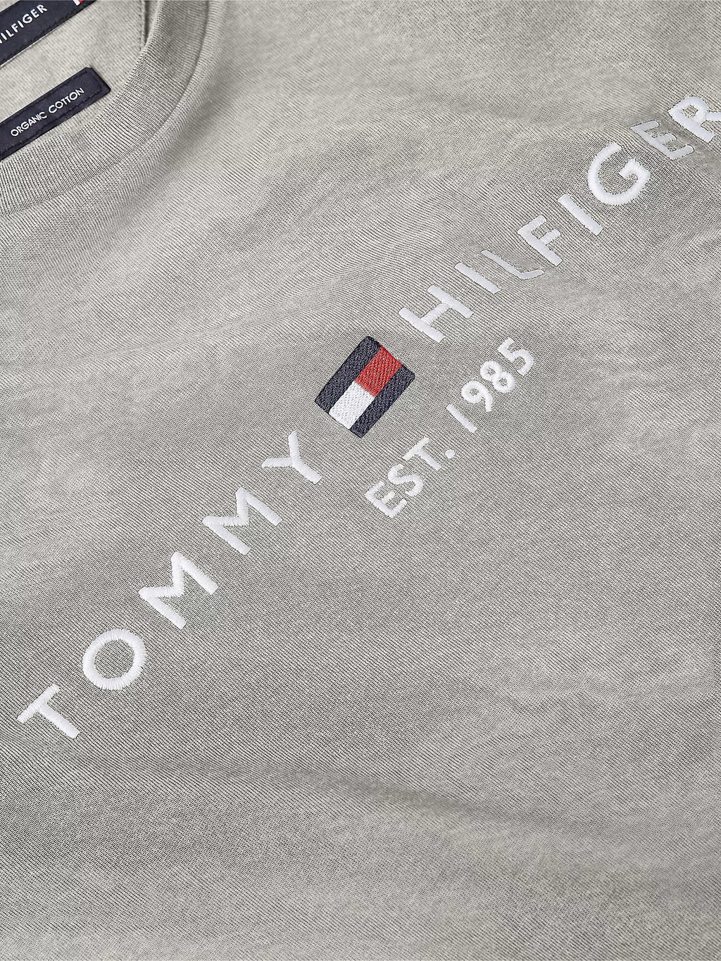 Tommy Embroidered Tommy Logo Slim Fit T-Shirt