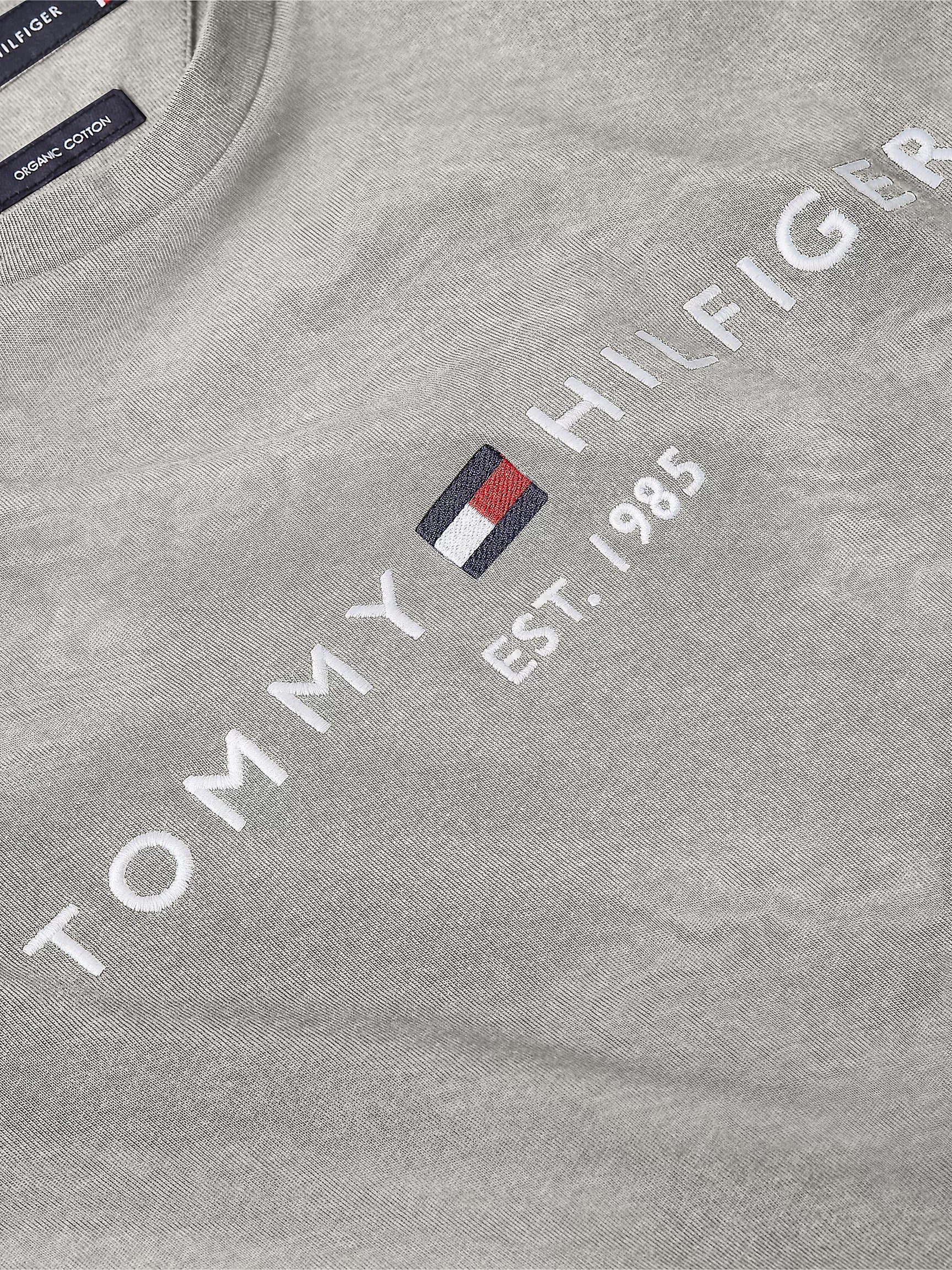 Tommy Embroidered Tommy Logo Slim Fit T-Shirt