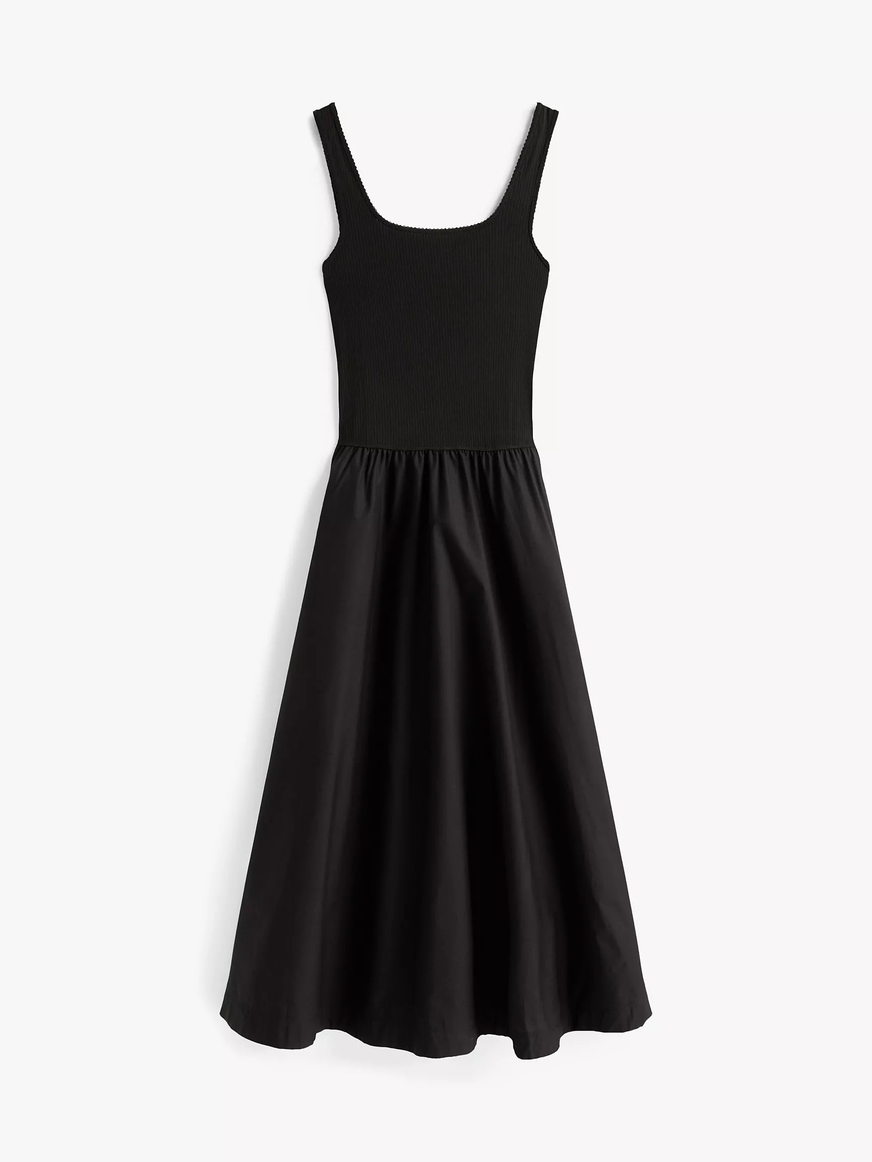 Tommy Sleeveless Ribbed Midi Dress