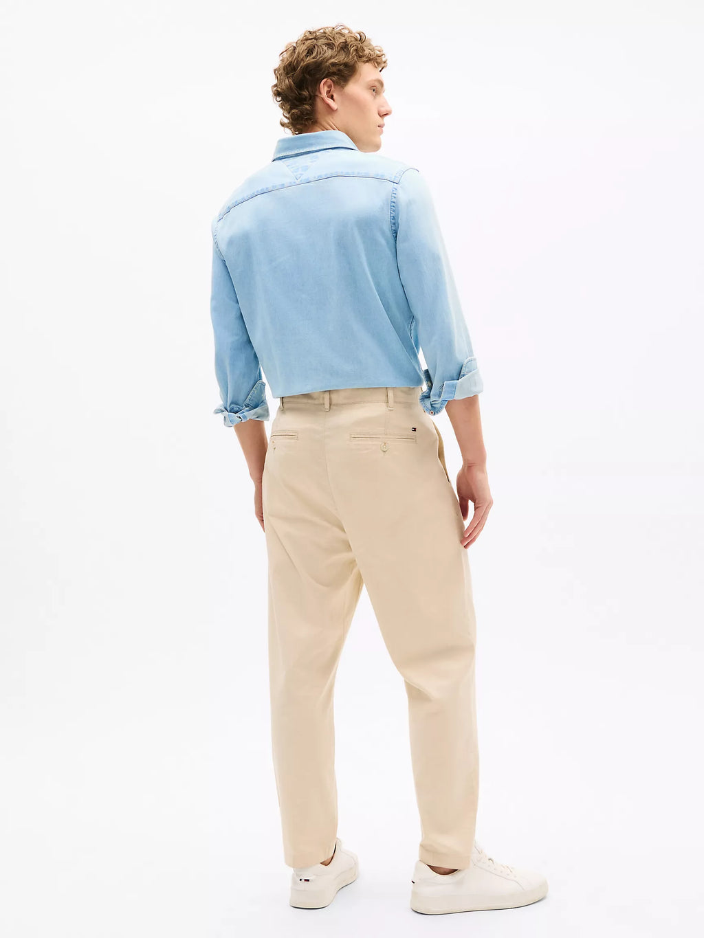 Tommy Relaxed Linen Blend Pants