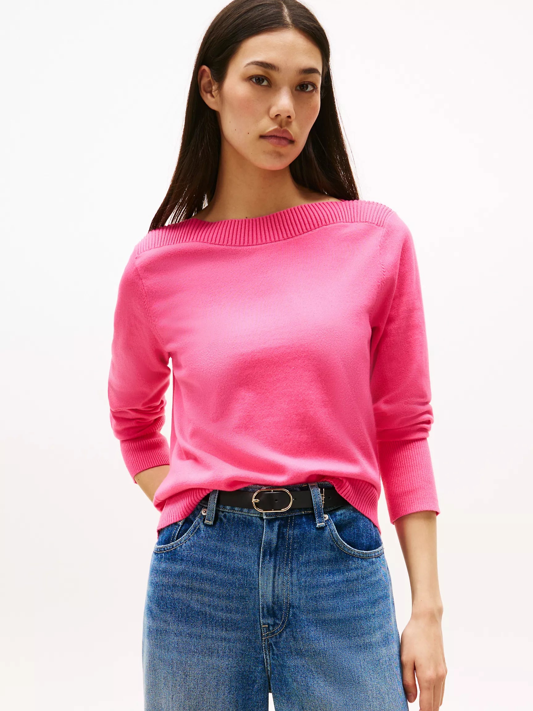 Tommy Boatneck Sweater