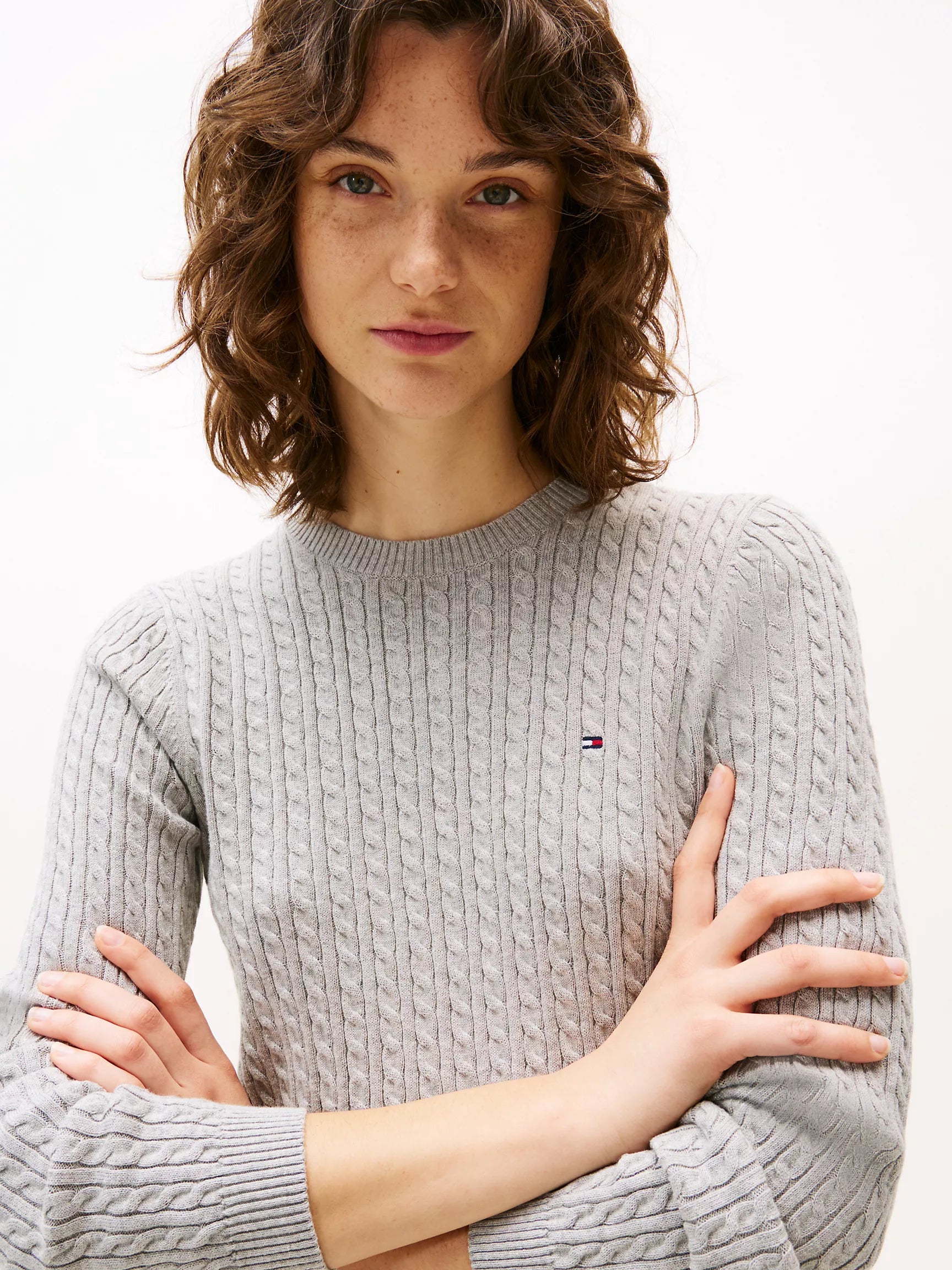 Tommy Cable Knit Sweater