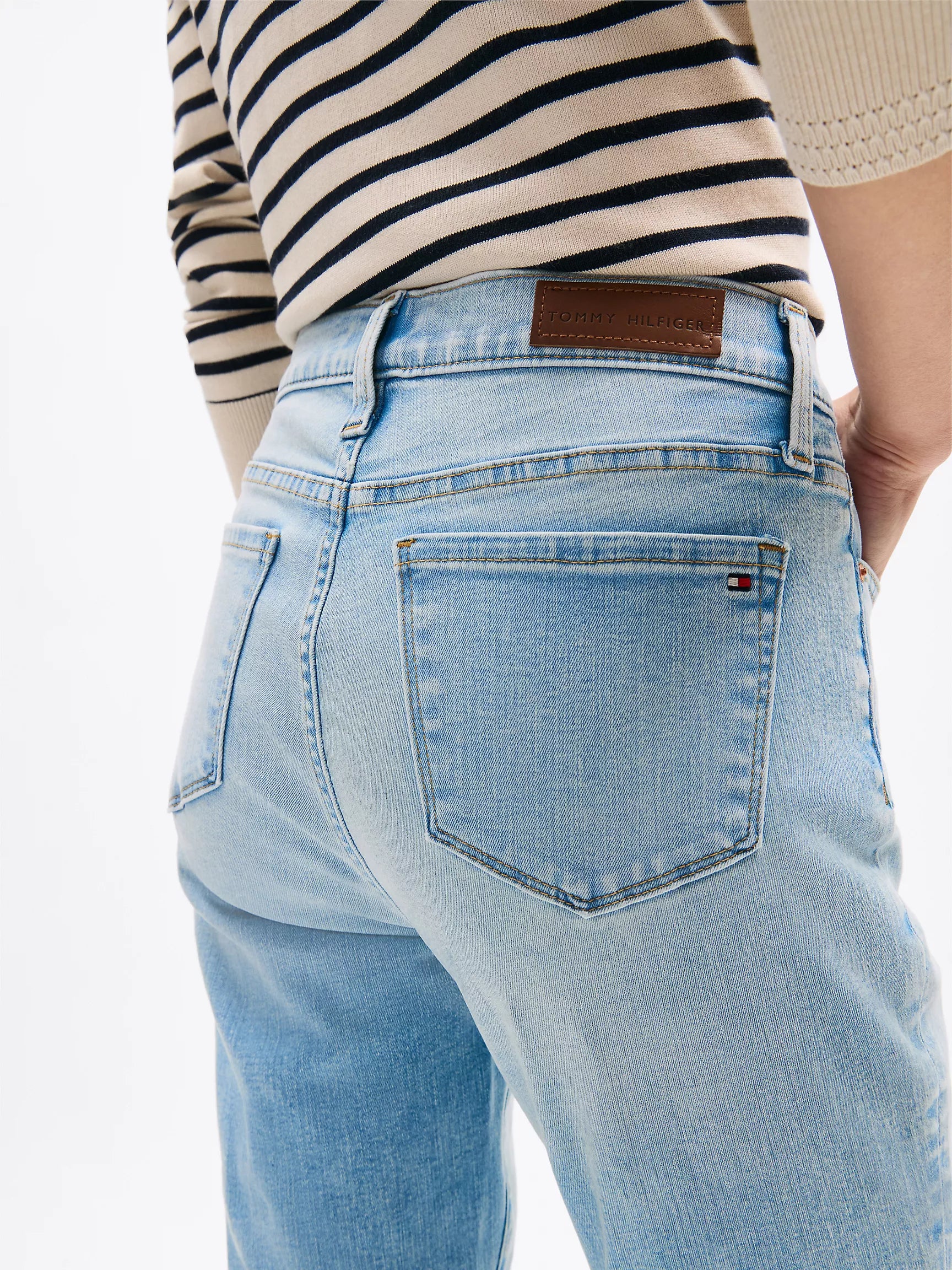 Tommy Mid-Rise Skinny Jean