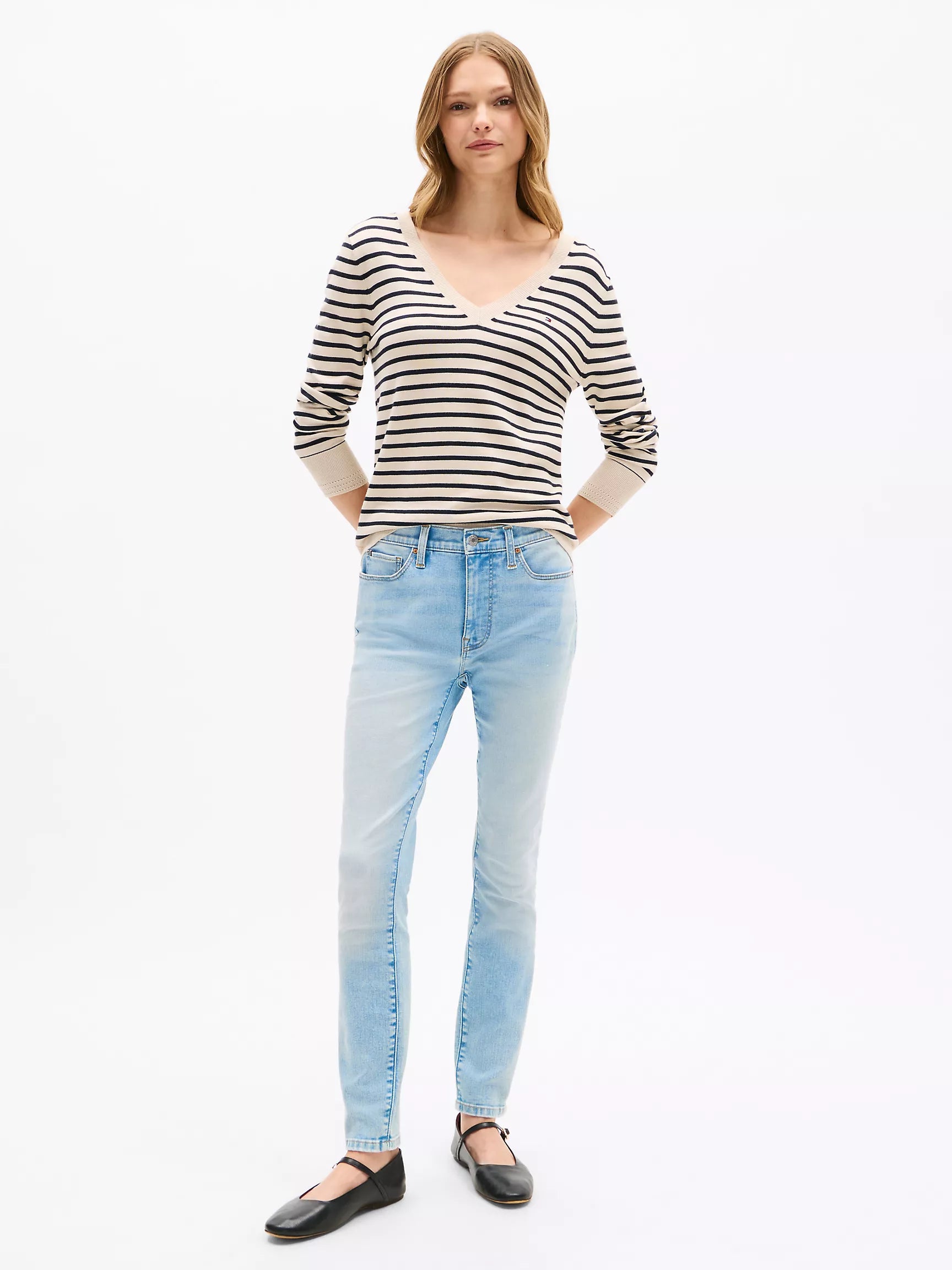Tommy Mid-Rise Skinny Jean