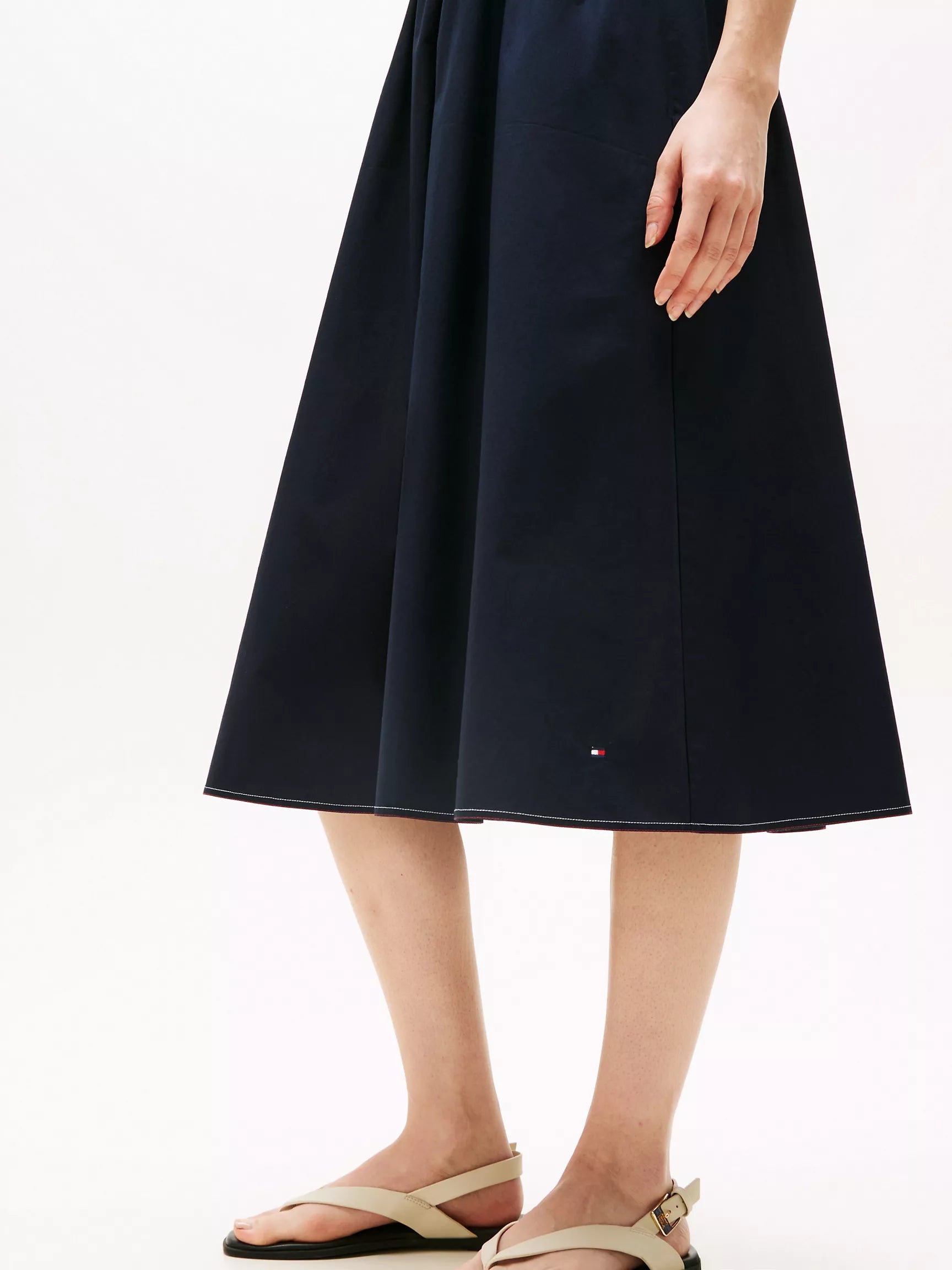 Tommy Sleeveless Midi Dress