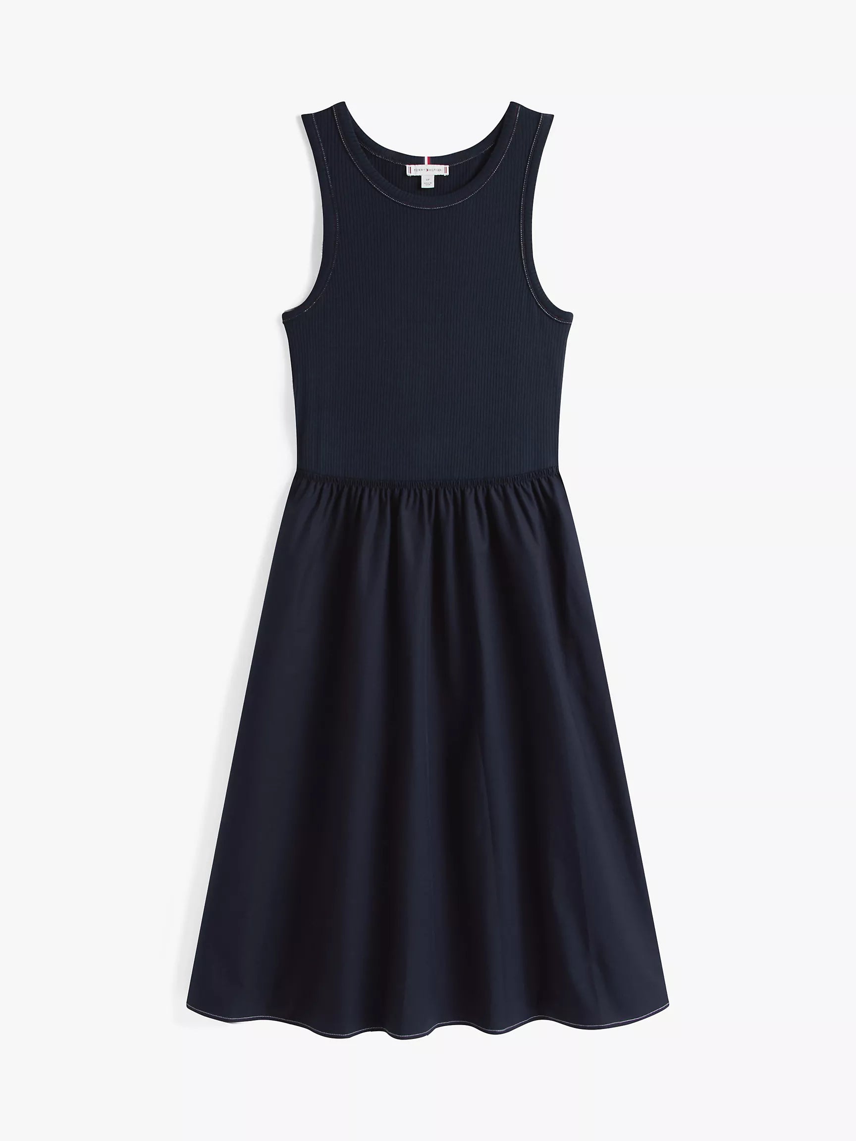 Tommy Sleeveless Midi Dress