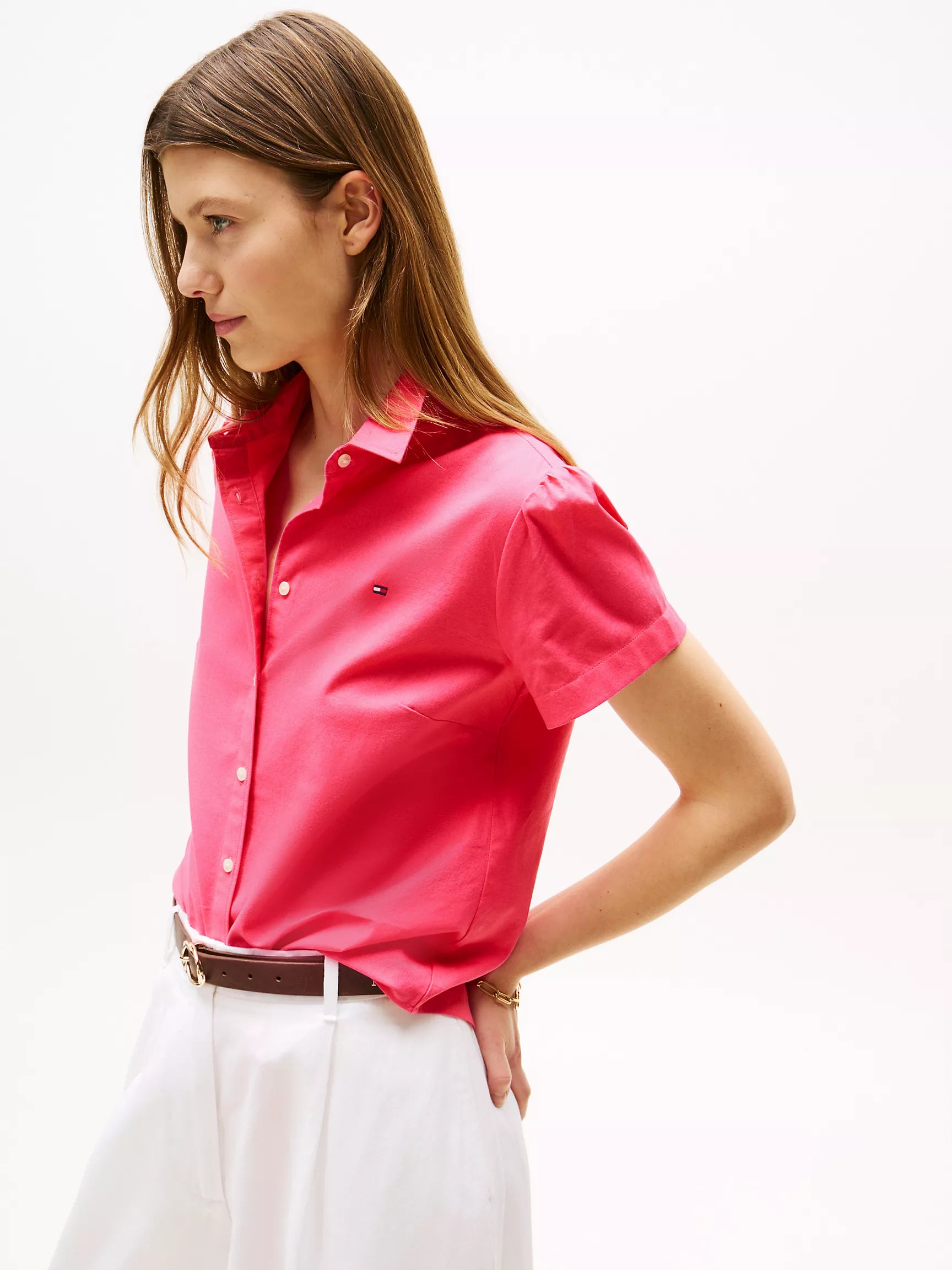 Tommy Short-Sleeve Oxford Shirt