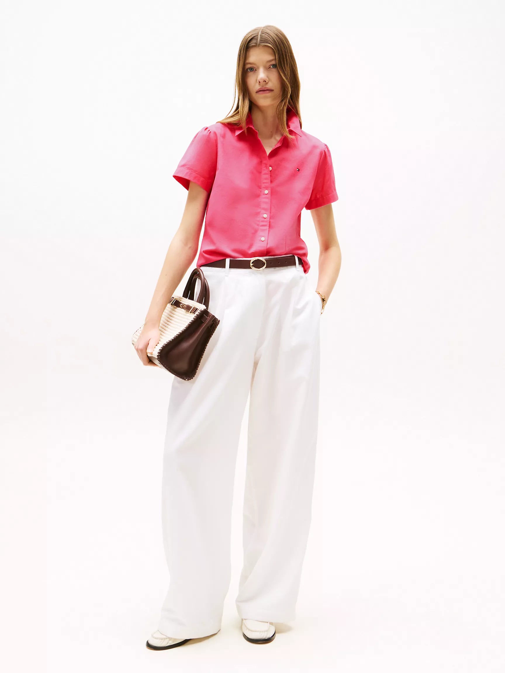 Tommy Short-Sleeve Oxford Shirt
