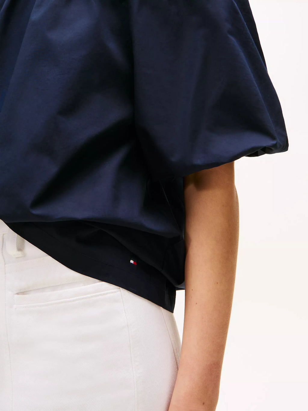 Tommy Puff-Sleeve Top