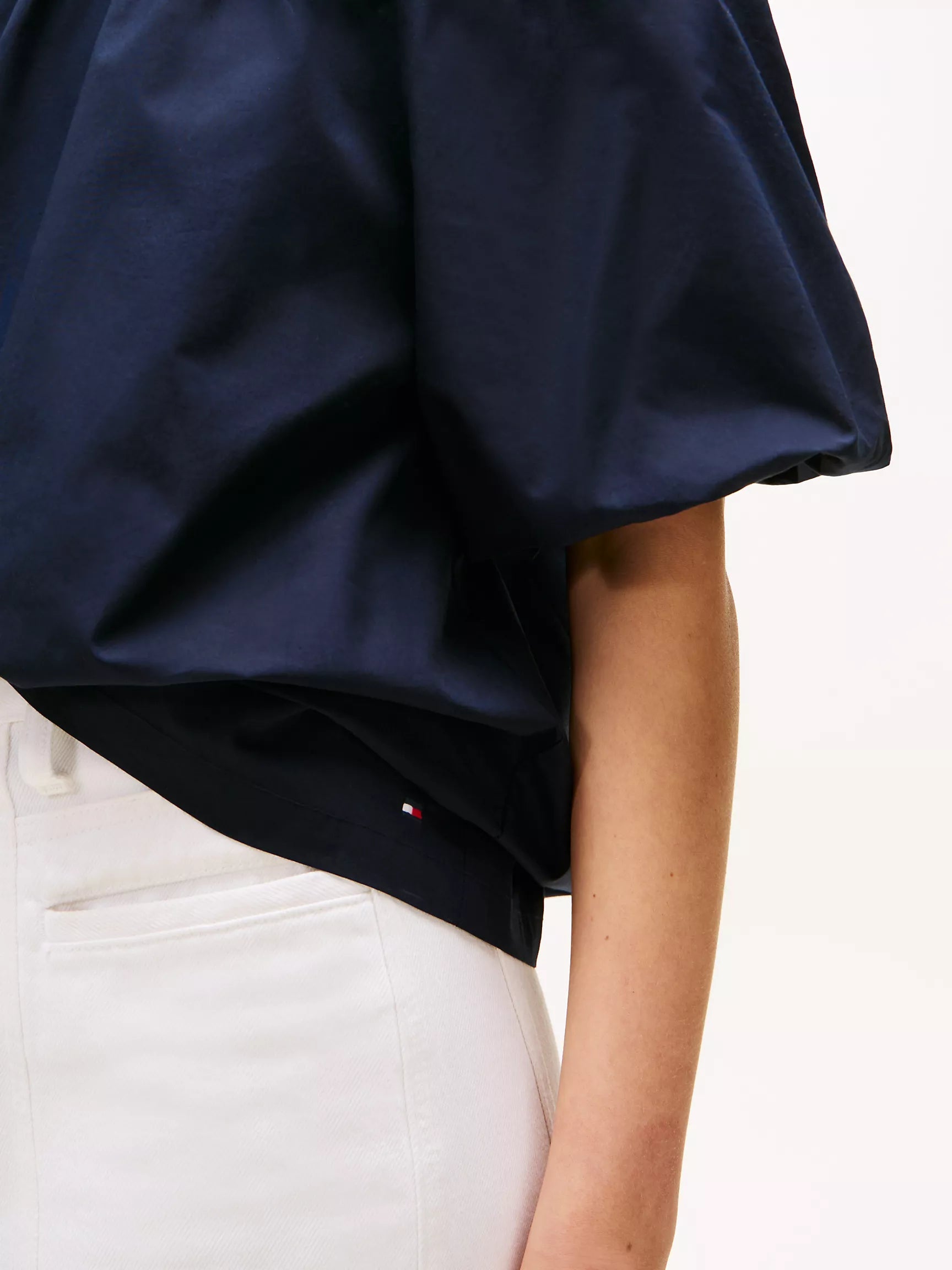 Tommy Puff-Sleeve Top