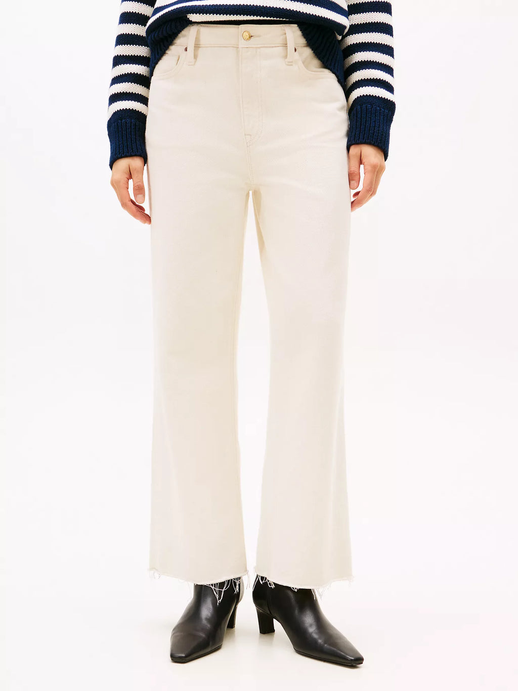 TOMMY HILFIGER High-Rise Modern Wide Leg Jean