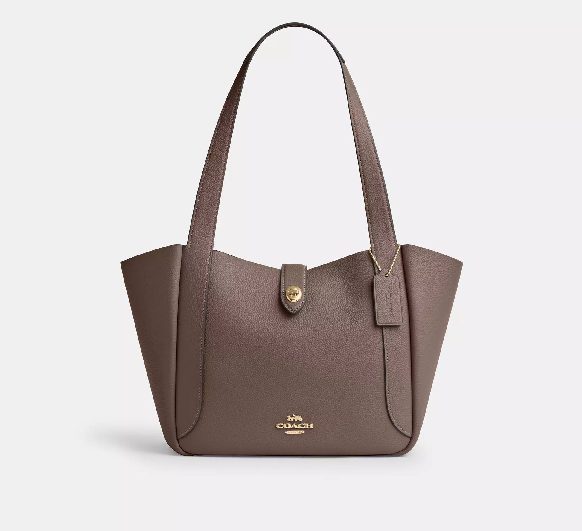 Coach Hadley Turnlock Tote Bag