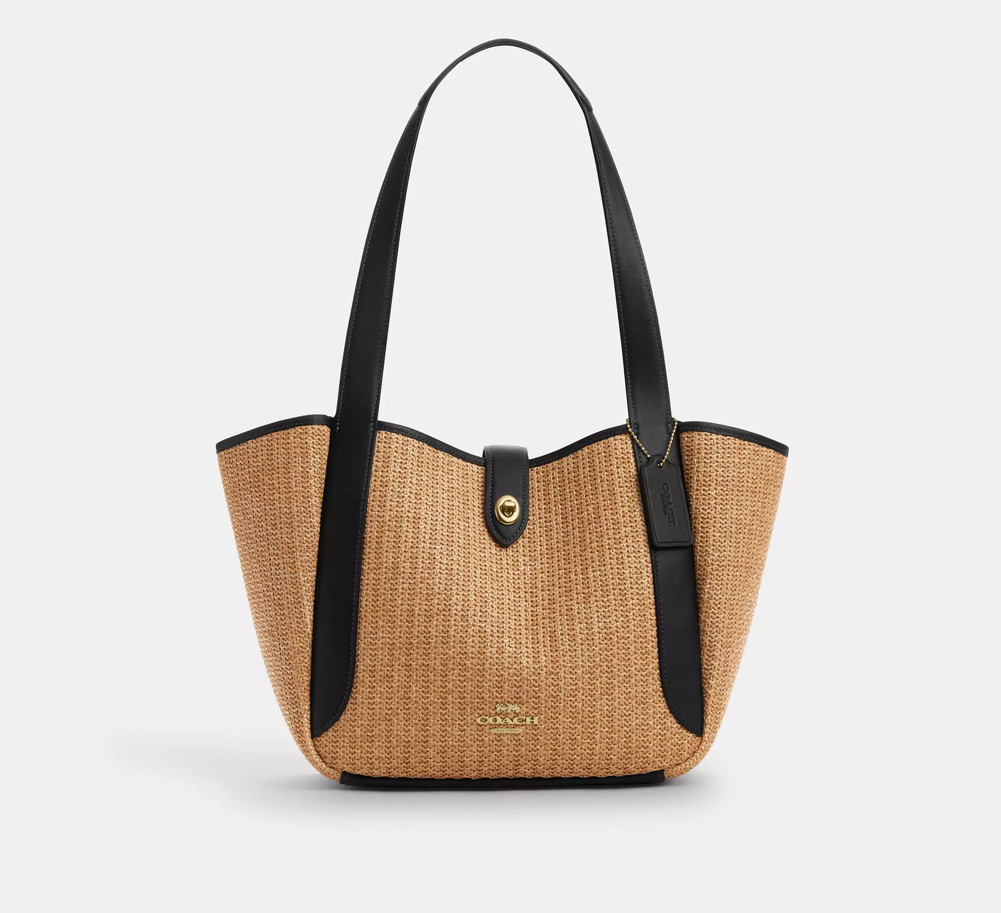 Coach Hadley Turnlock Tote Bag