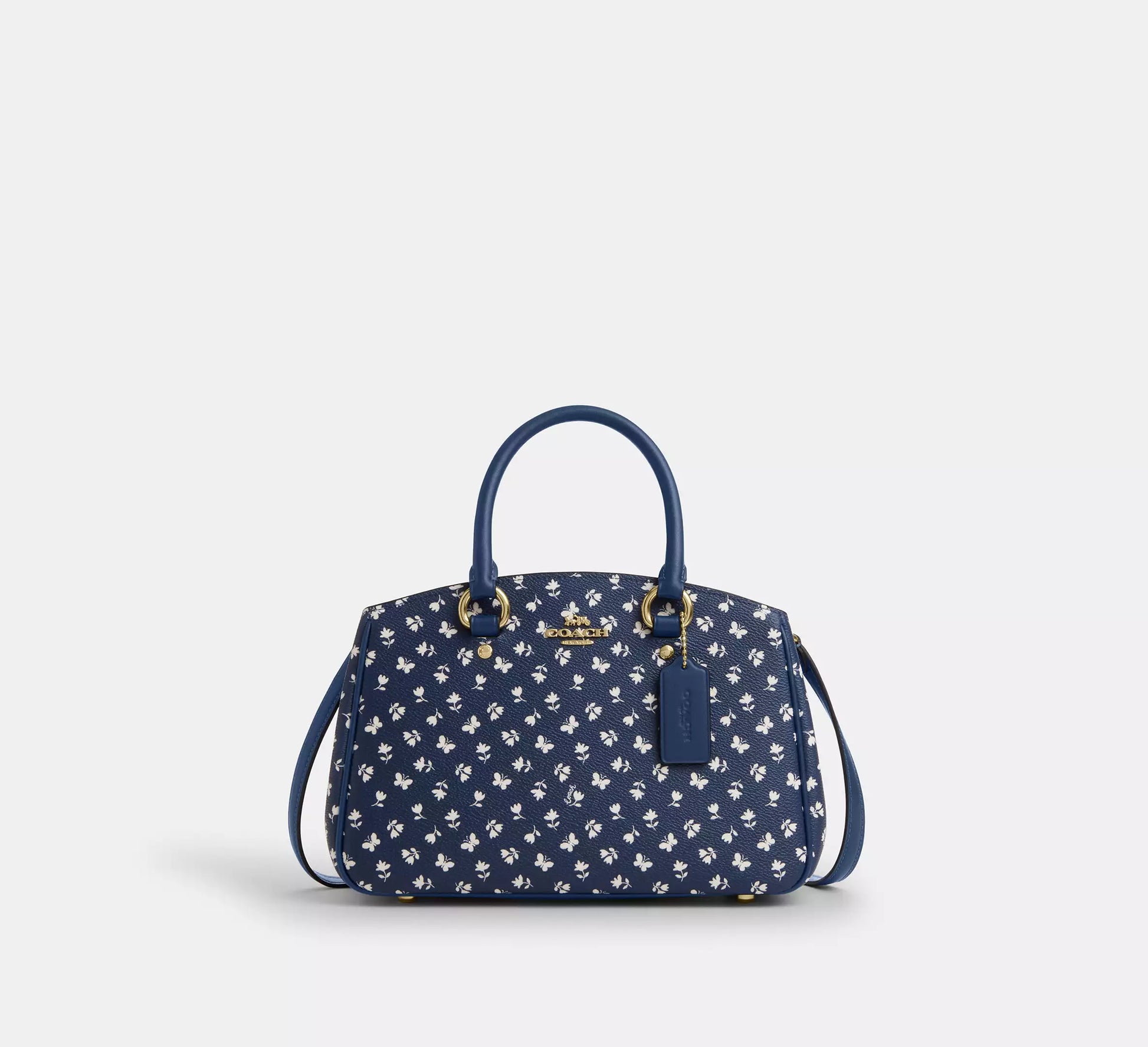 COACH Savannah Small Carryall Bag With Floral Print
