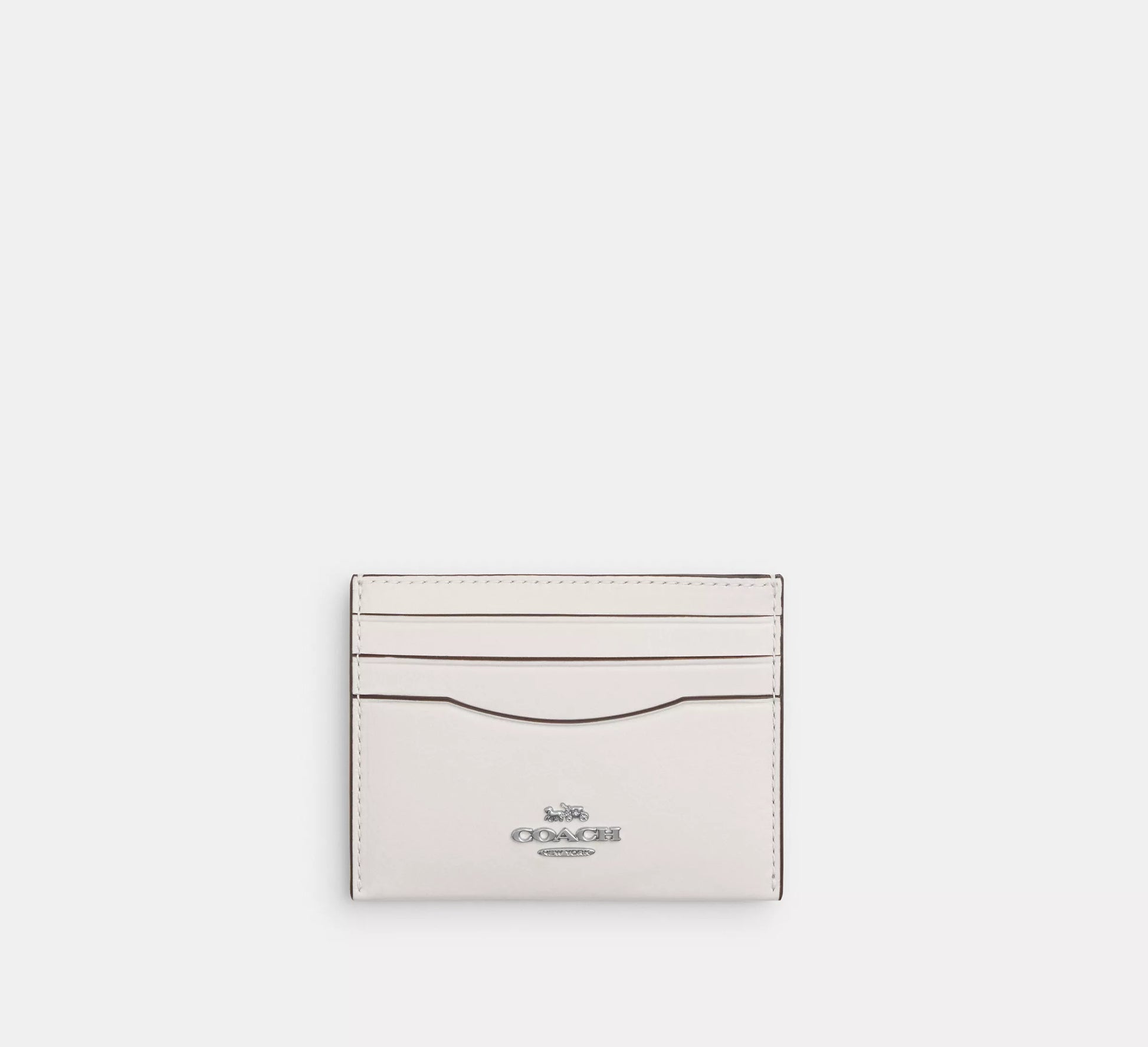 Coach Slim Id Card Case In Signature Canvas