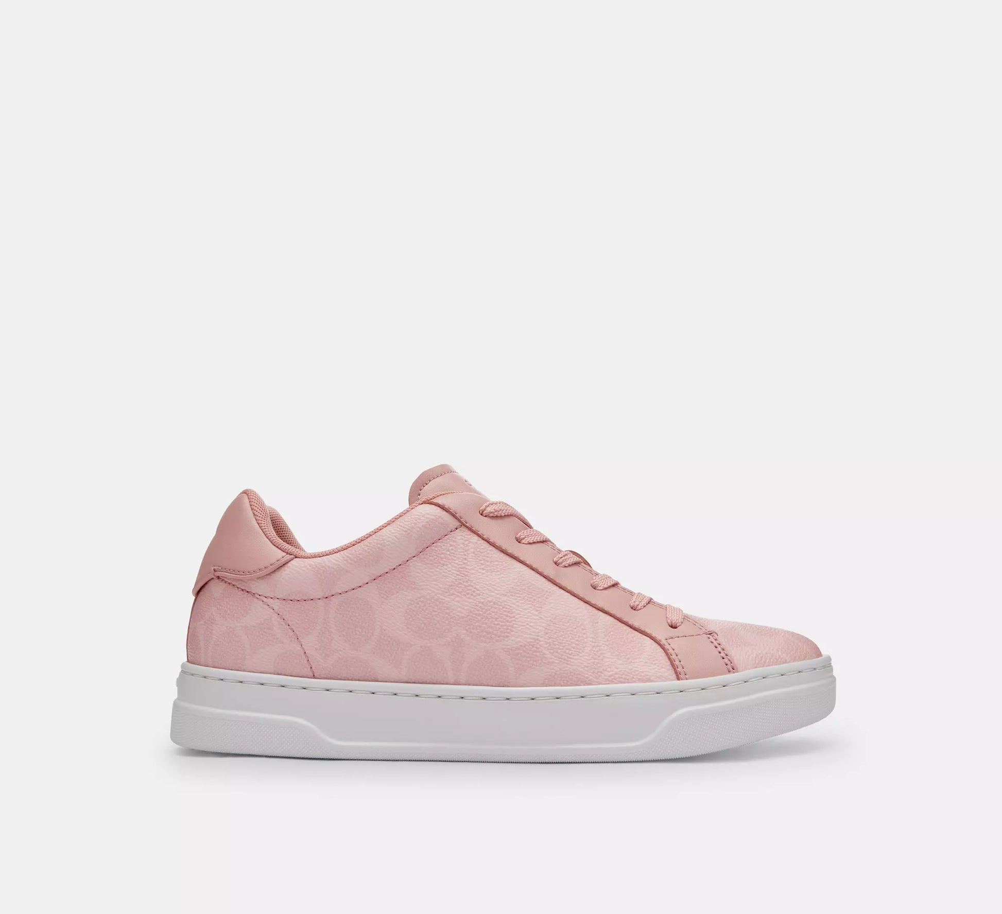 Coach High Line Sneaker In Signature Canvas