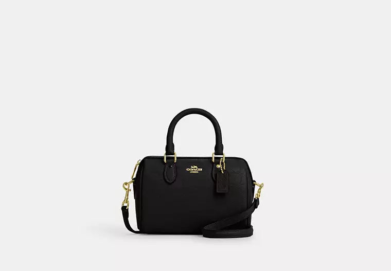 Coach Mini Rowan Crossbody Bag In Signature Leather