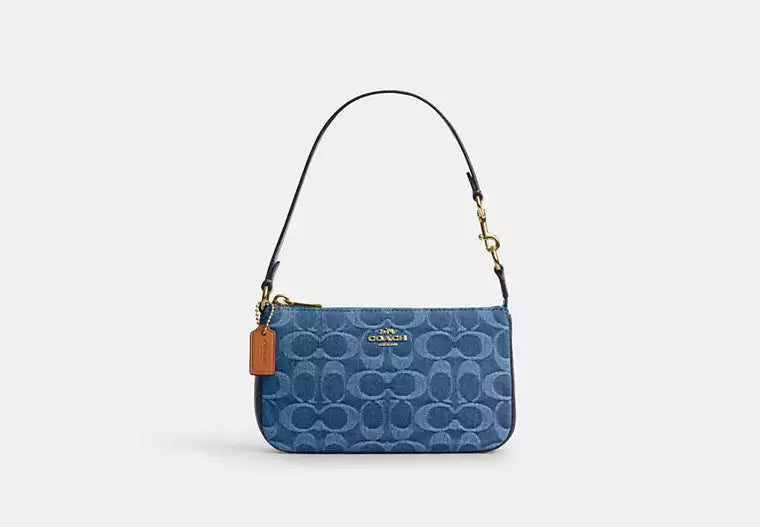 Coach Nolita 19 In Signature Denim