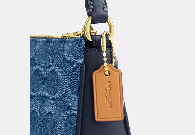Coach Nolita 19 In Signature Denim