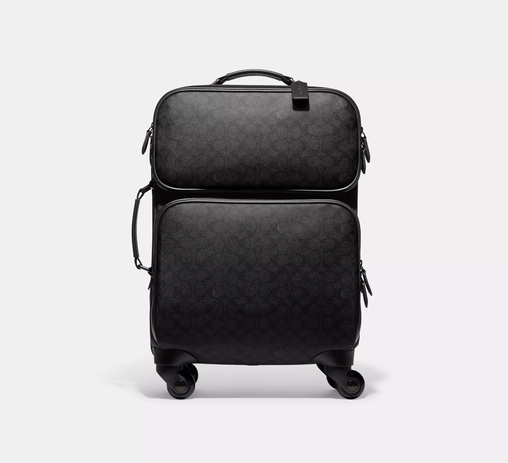 Coach Wheeled Carry On In Signature Canvas