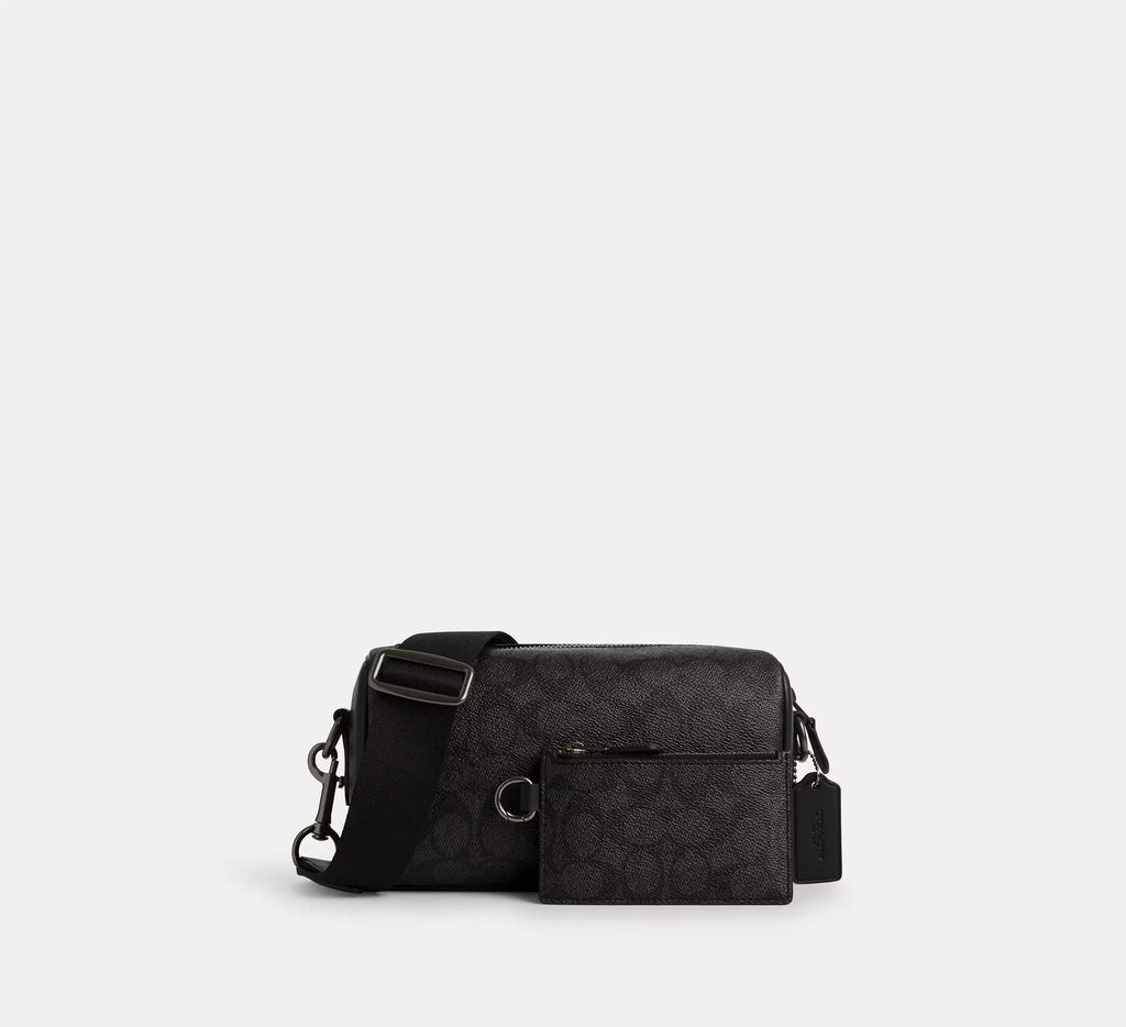 Coach Axel Crossbody Bag In Signature Canvas