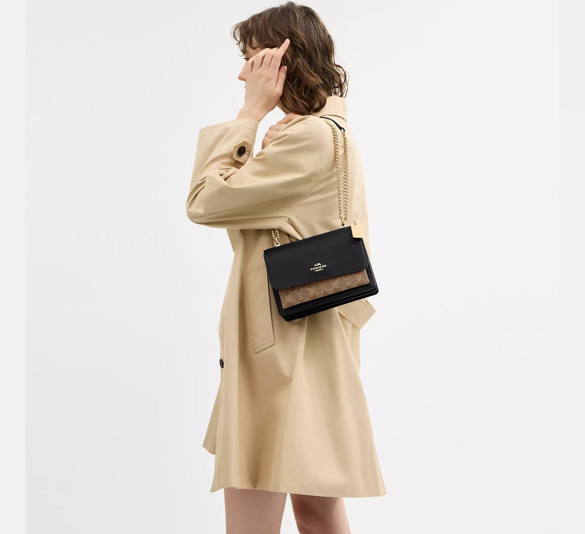Coach Klare Crossbody Bag In Signature Canvas