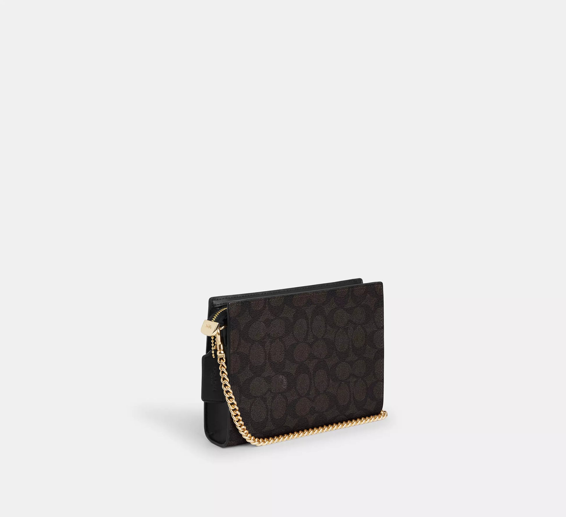 Coach Slim Crossbody Bag In Signature Canvas