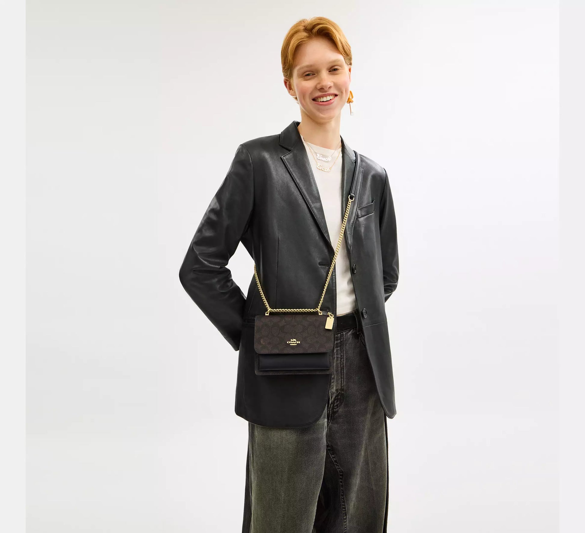 COACH Mini Klare Crossbody Bag In Signature Canvas