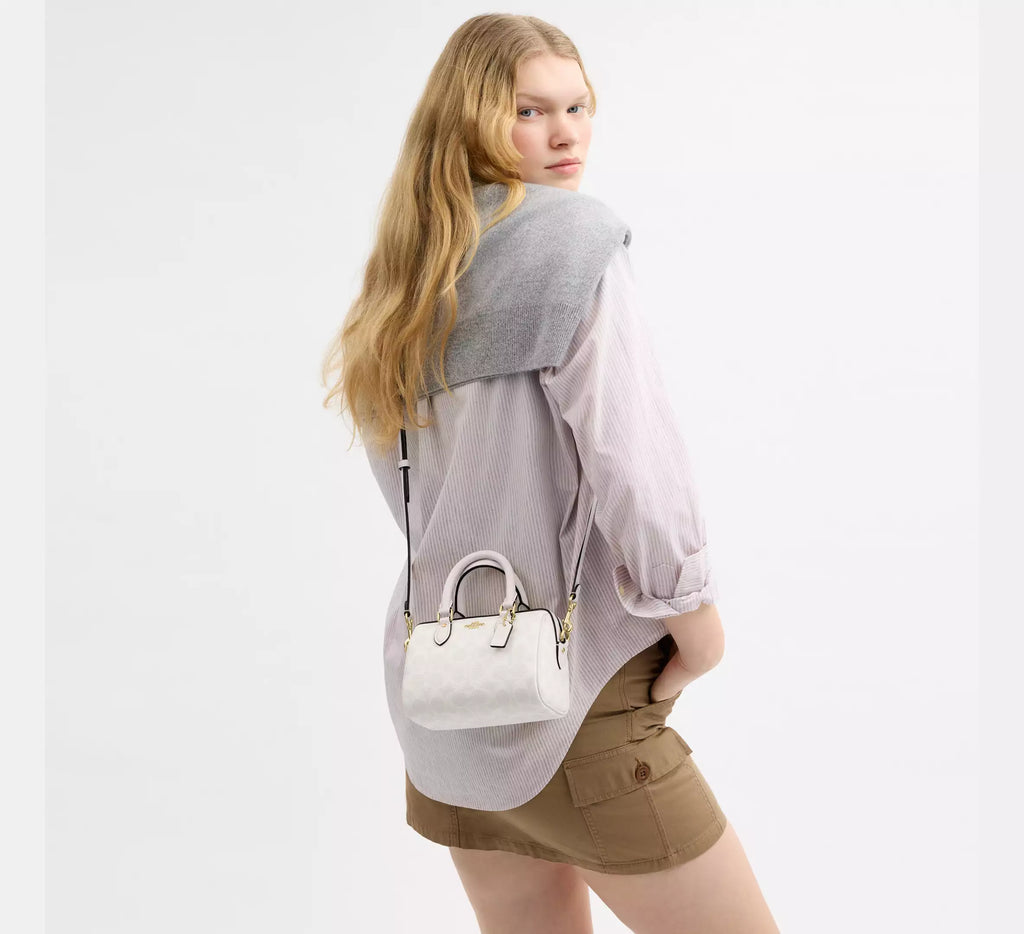 COACH Mini Rowan Crossbody Bag In Signature Canvas