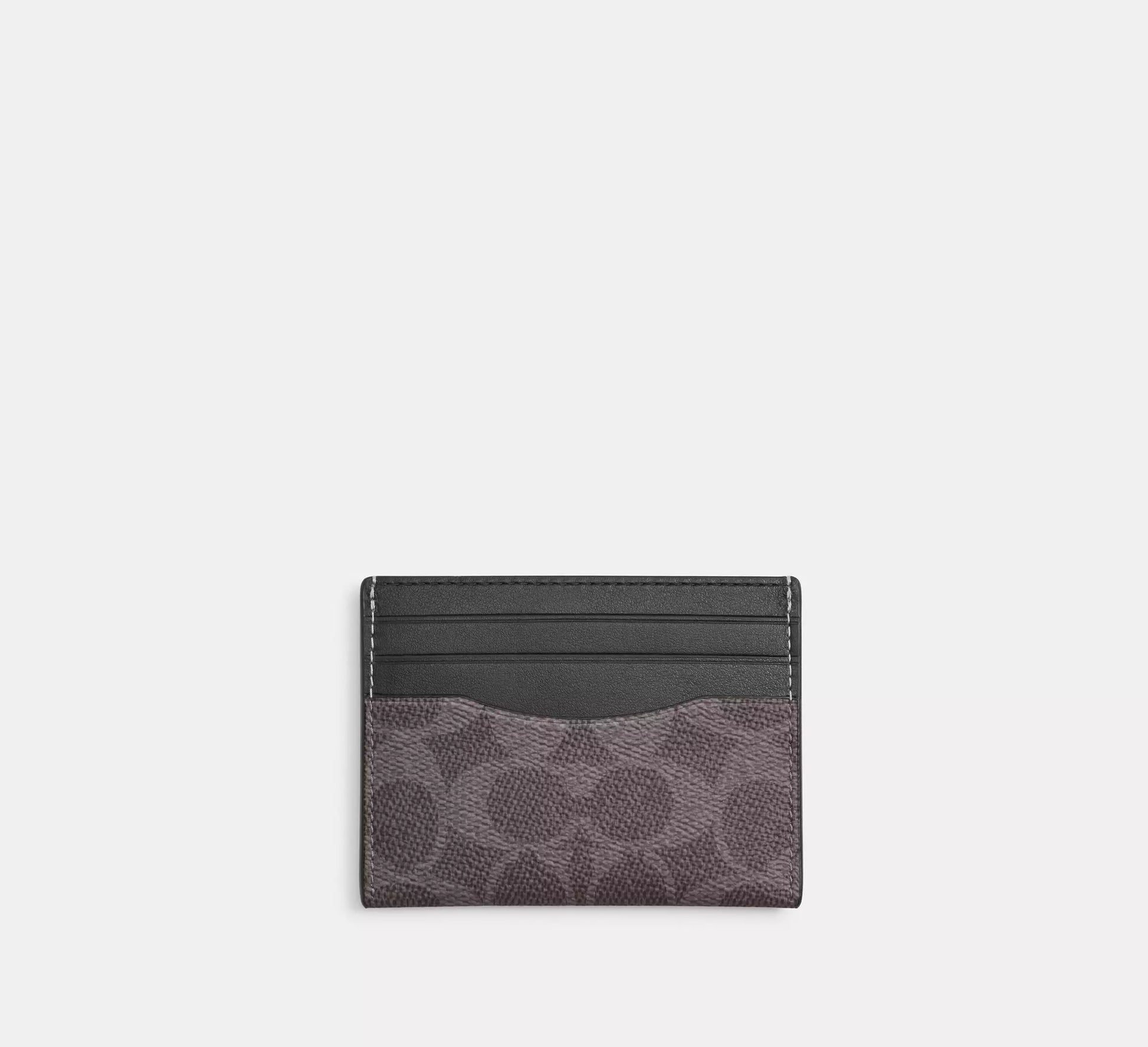Coach Slim Id Card Case In Signature Canvas