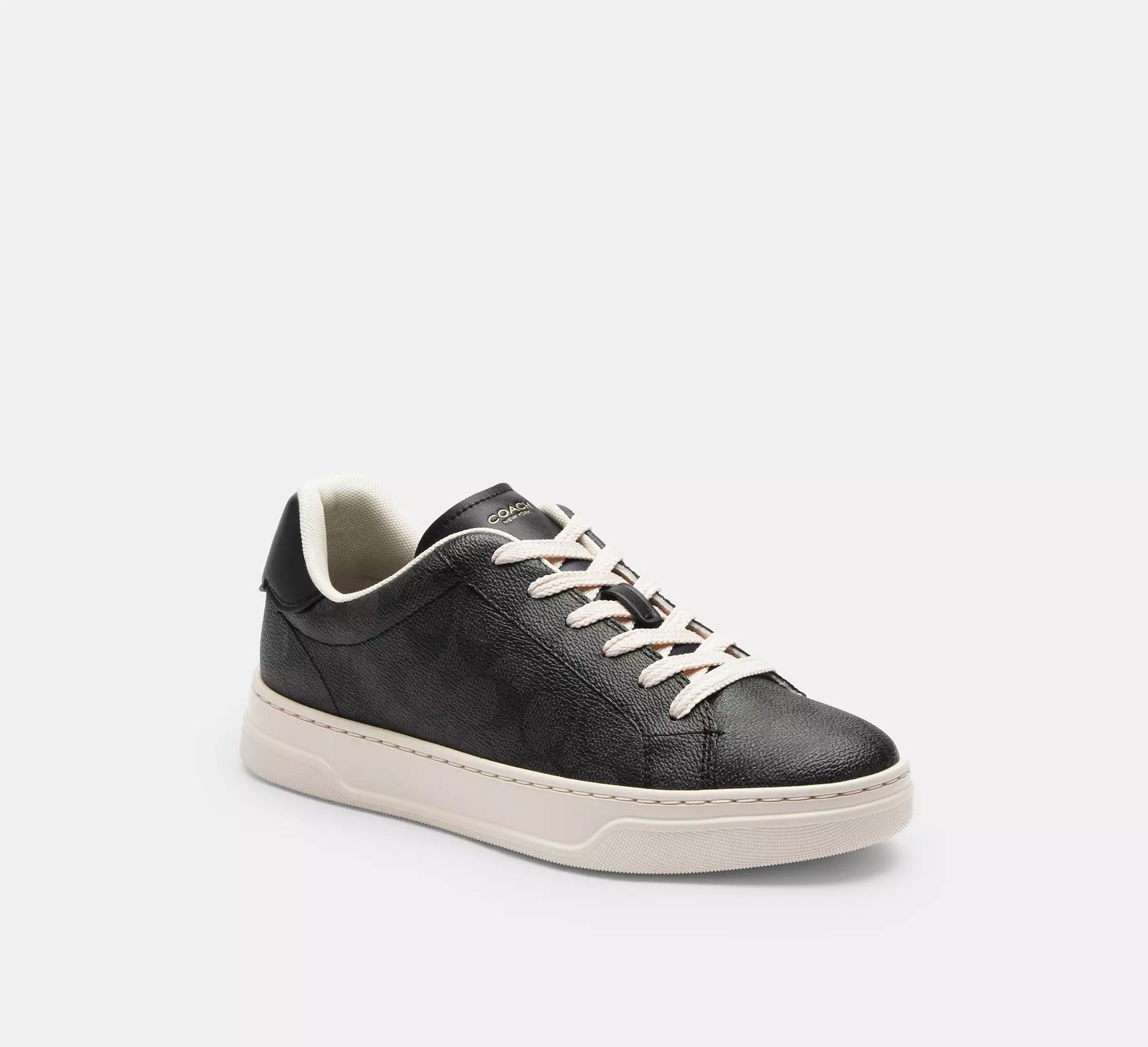 Coach High Line Sneaker In Signature Canvas